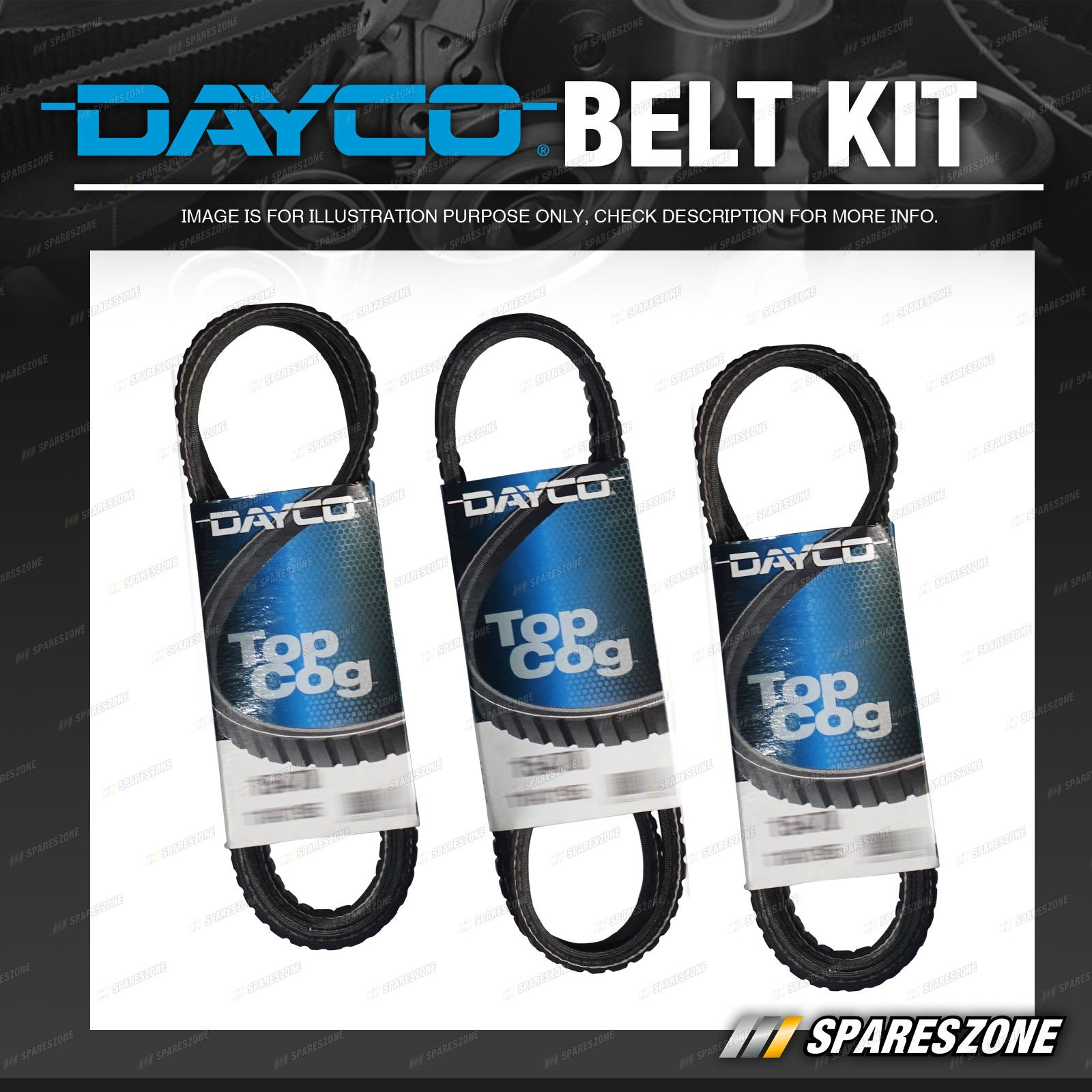 DAYCO Timing Belt Kit+Waterpump FOR Ford Ranger 12/06-3/09 3L