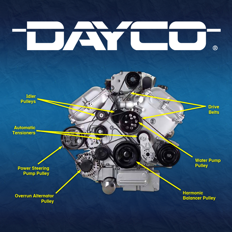 Dayco Camshaft Timing Belt Kit for Audi Q3 8U A3 8V A1 8X Q2 GA 1.0L 1