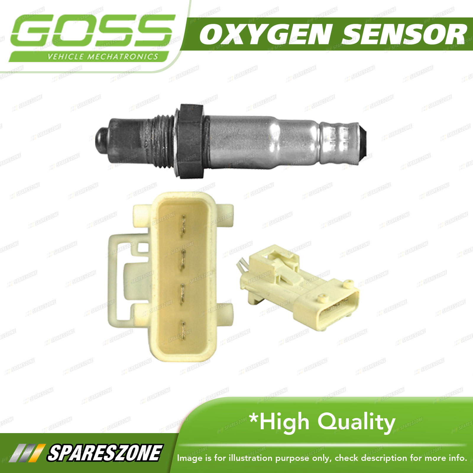 Goss Oxygen Sensor for Peugeot 206 3008 307 T5 308 CC T7