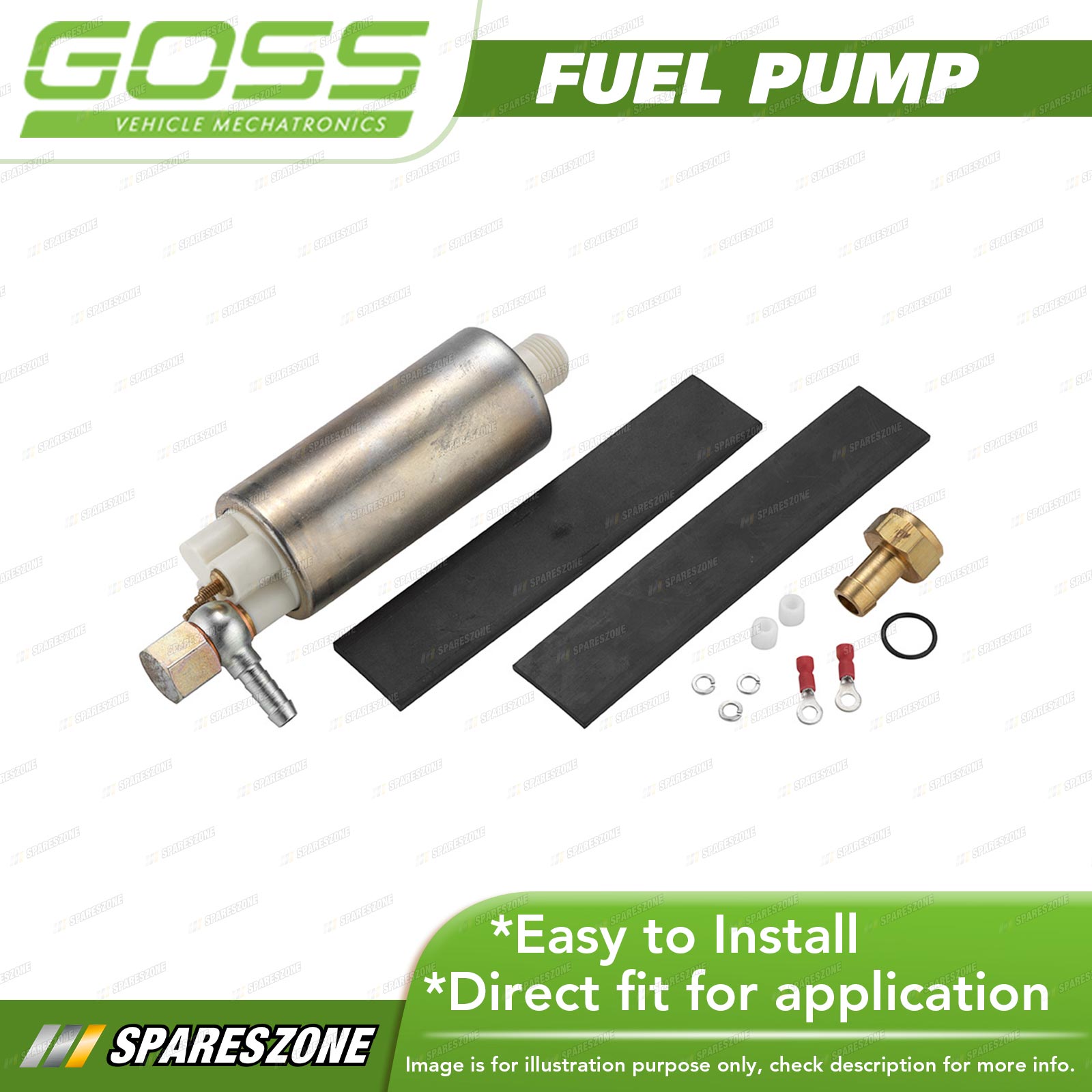 Goss External Fuel Pump for BMW 2002 Tii E10 3.0 Si Csi E3 ...