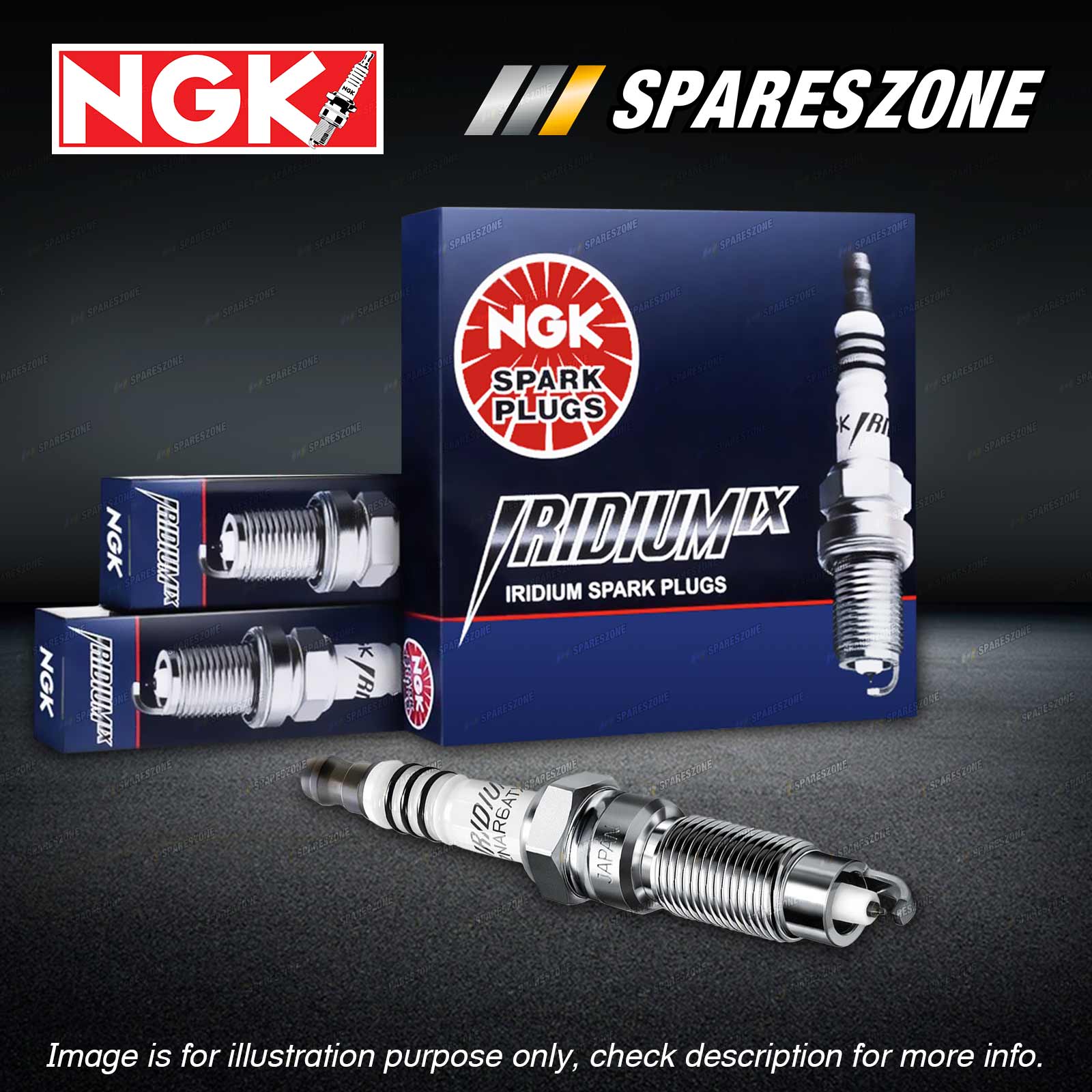 1Pc NGK Motorcycle Iridium Ix Spark Plug for KTM 150cc 85cc 125cc SX