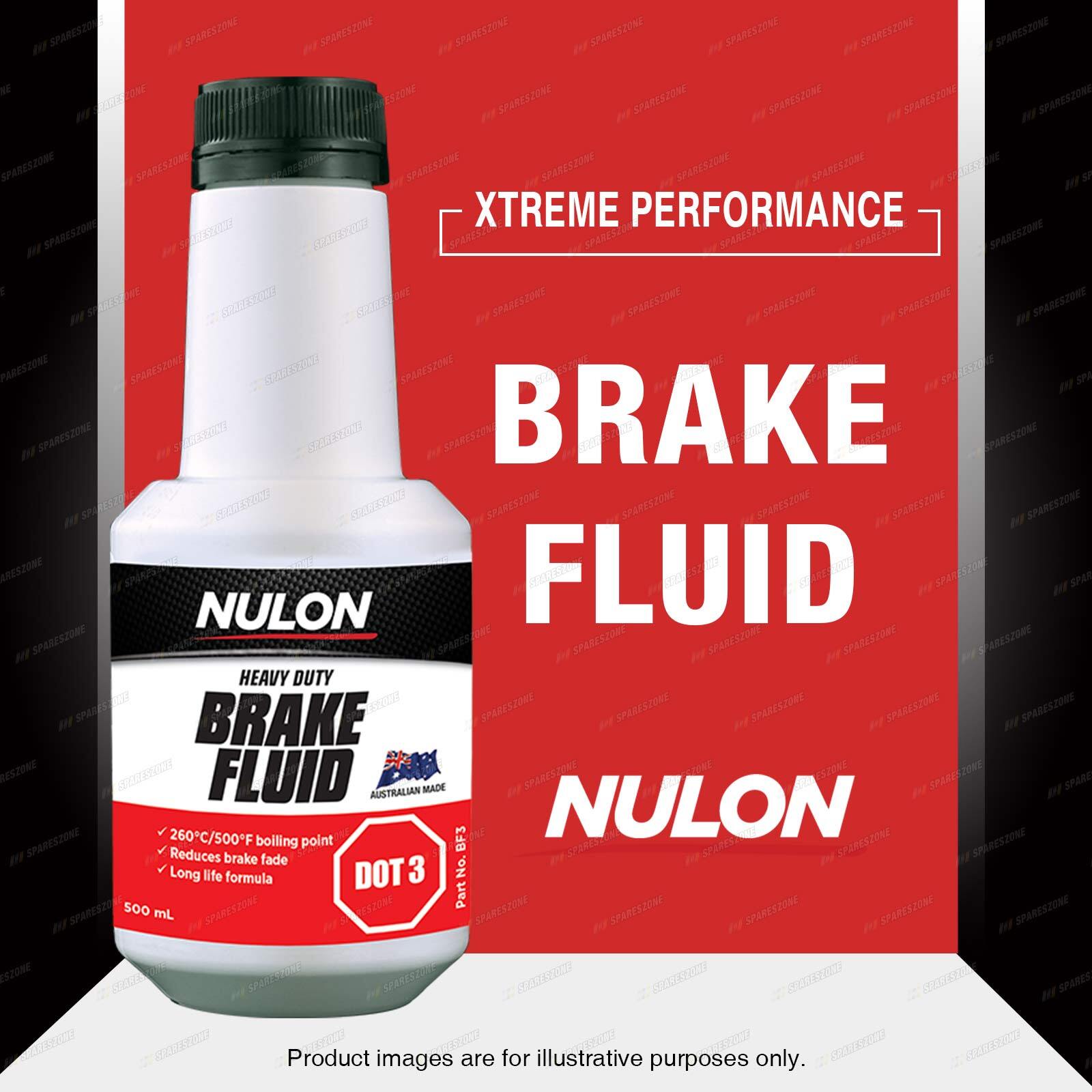 Nulon Brake Fluid Dot 3 500ML for Toyota 4Runner Camry Celica Corolla