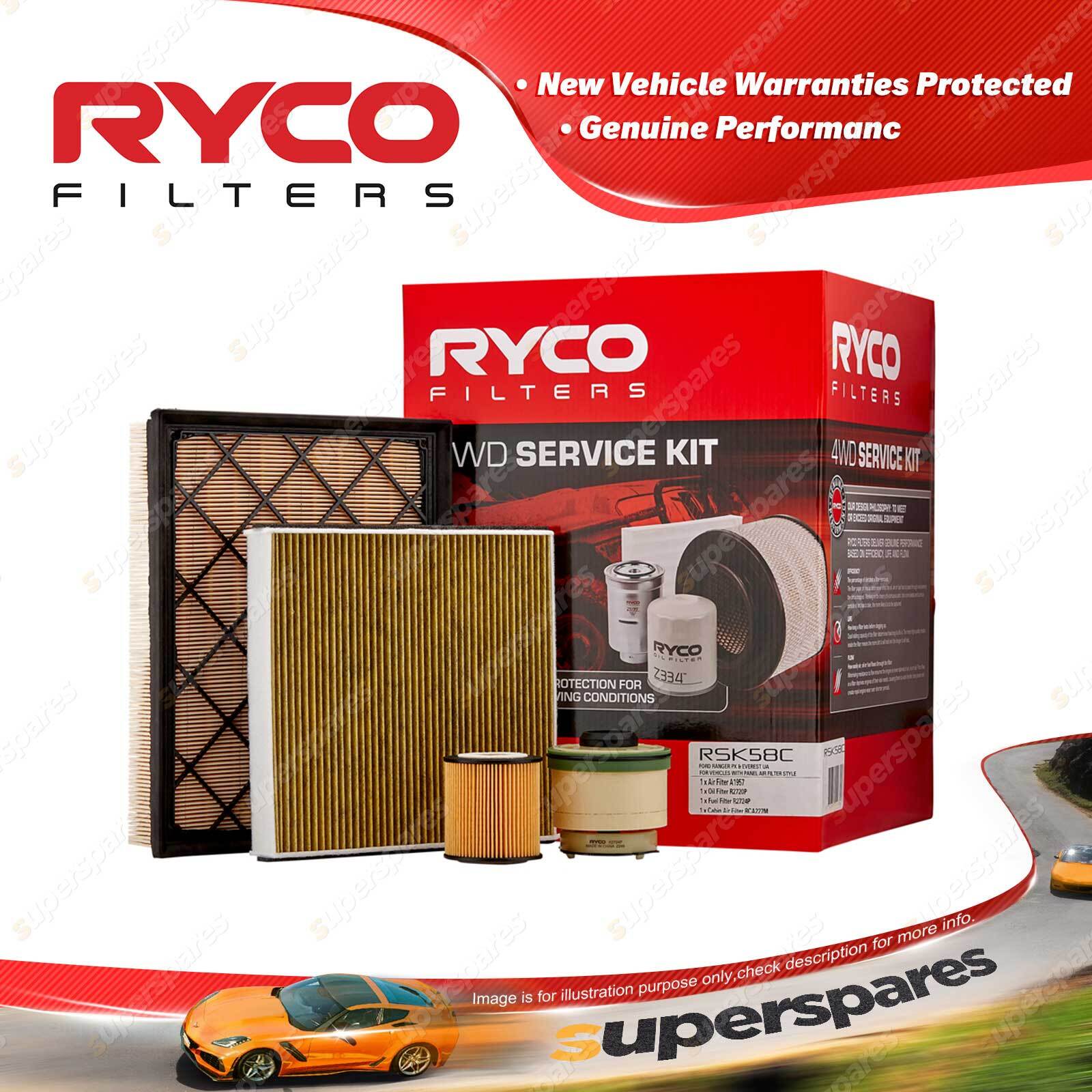 Ryco 4WD Service Kit for Ford Everest UA Ranger PX P4AT P5AT engines