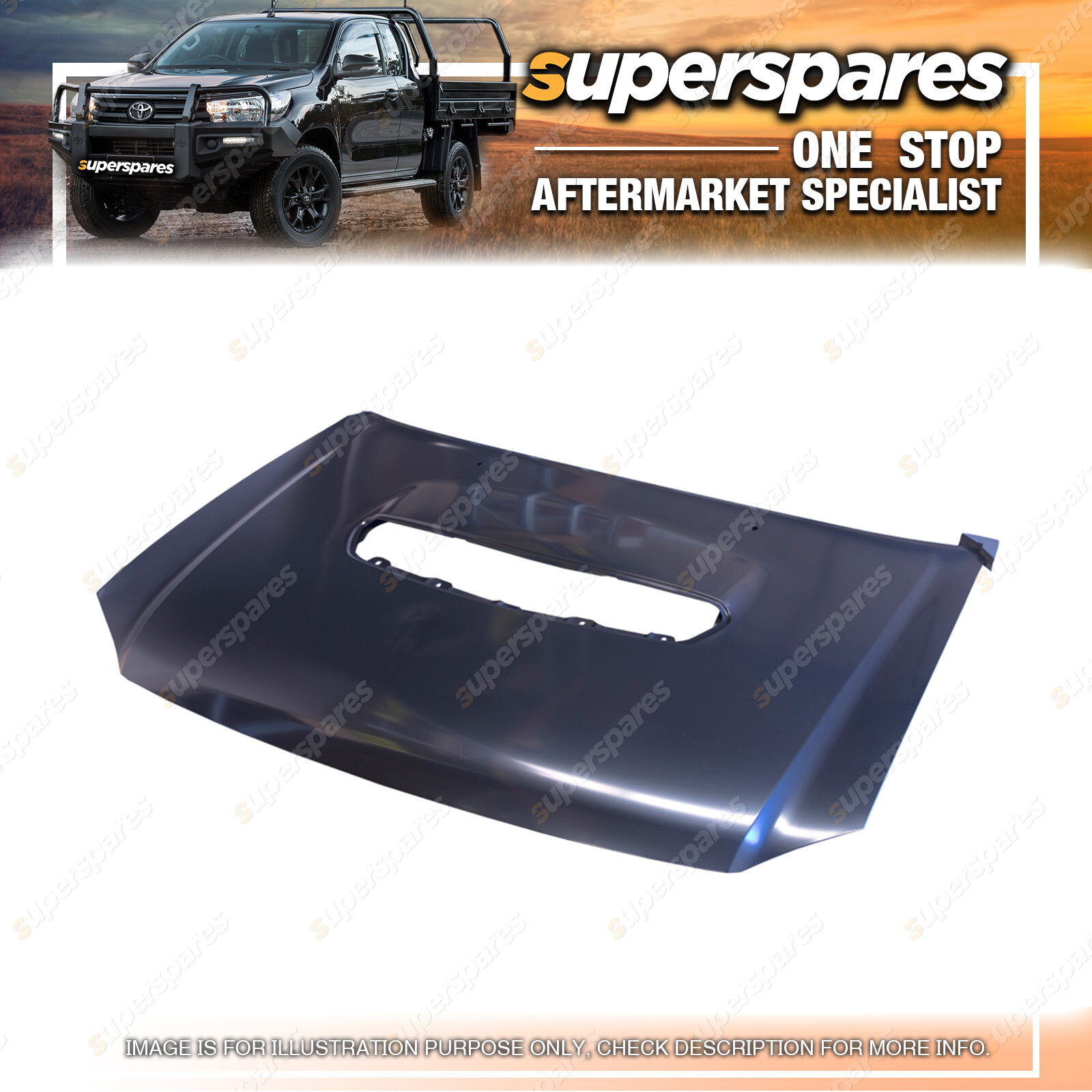 holden rodeo bonnet scoop