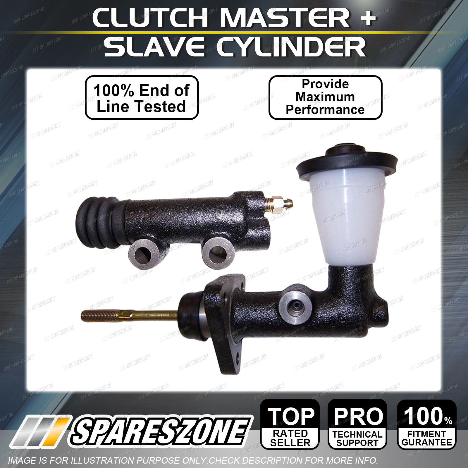 Clutch Master Slave Cylinder For Toyota Landcruiser Fj40 Fj45 Fj55 75