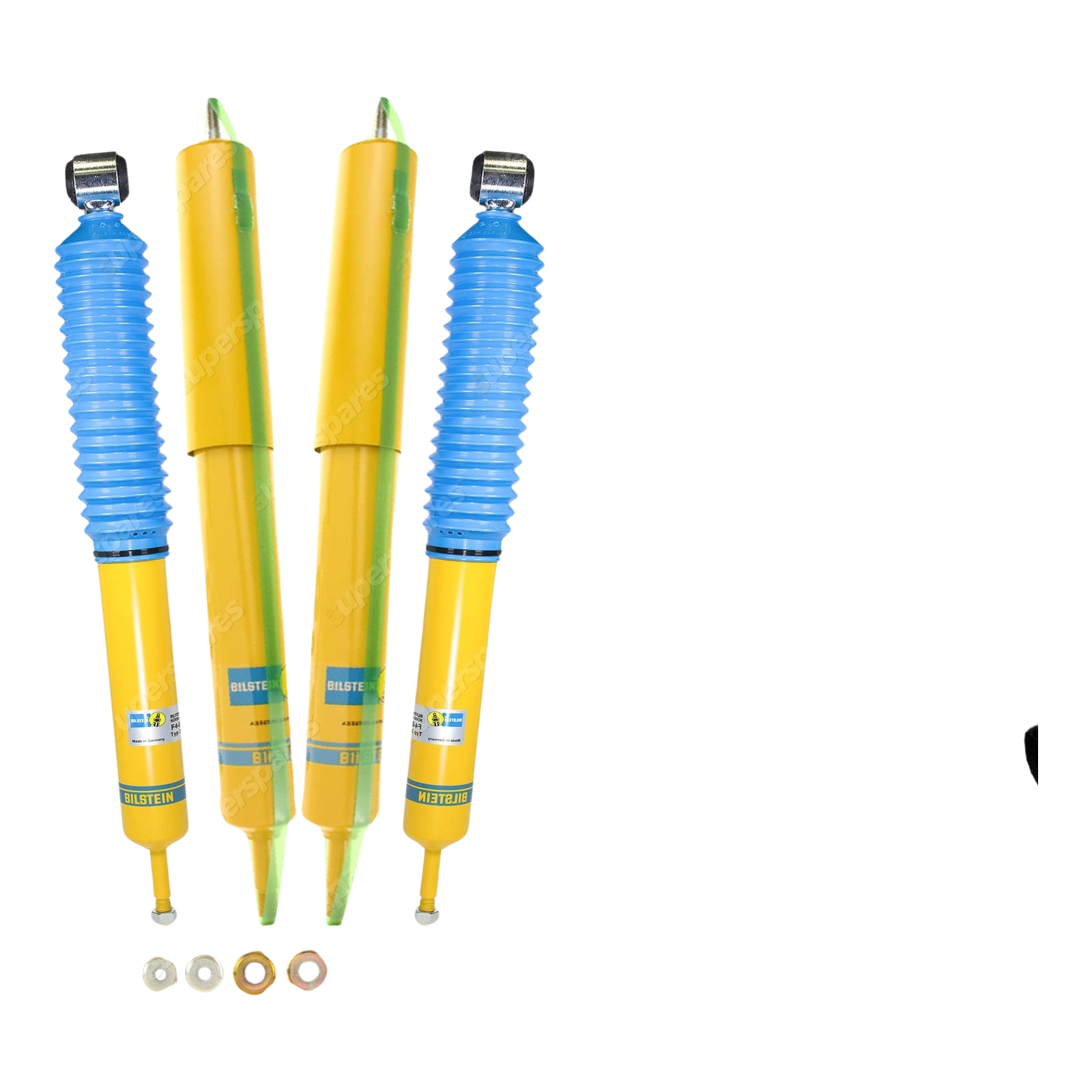 Front + Rear Bilstein B6 Shock Absorbers HEAVY DUTY for Land Rover Defender 110