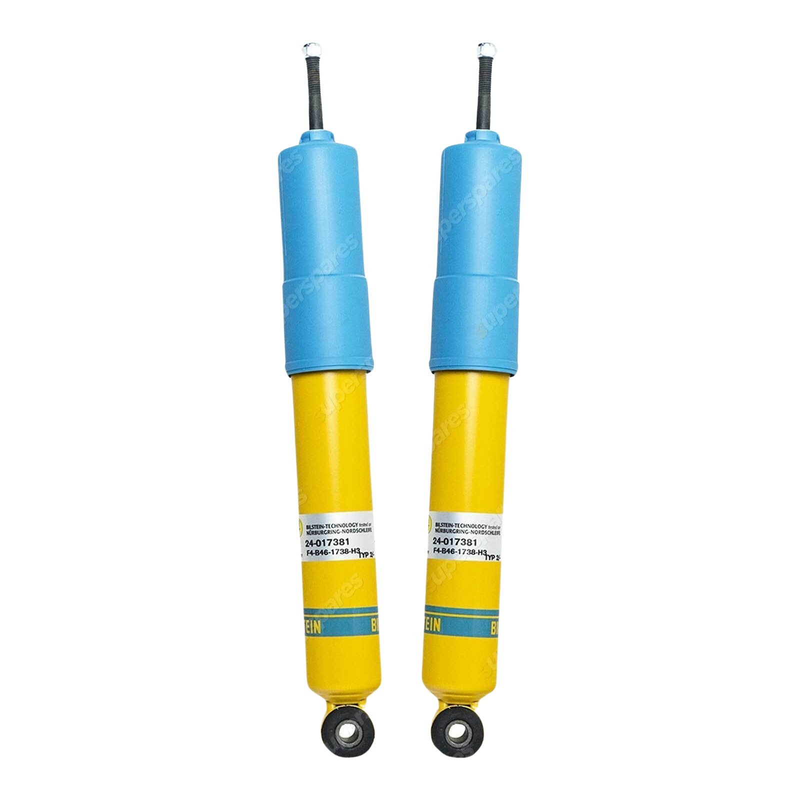 Pair Front Bilstein B6 Comfort Shock Absorbers for Holden Colorado 08-12