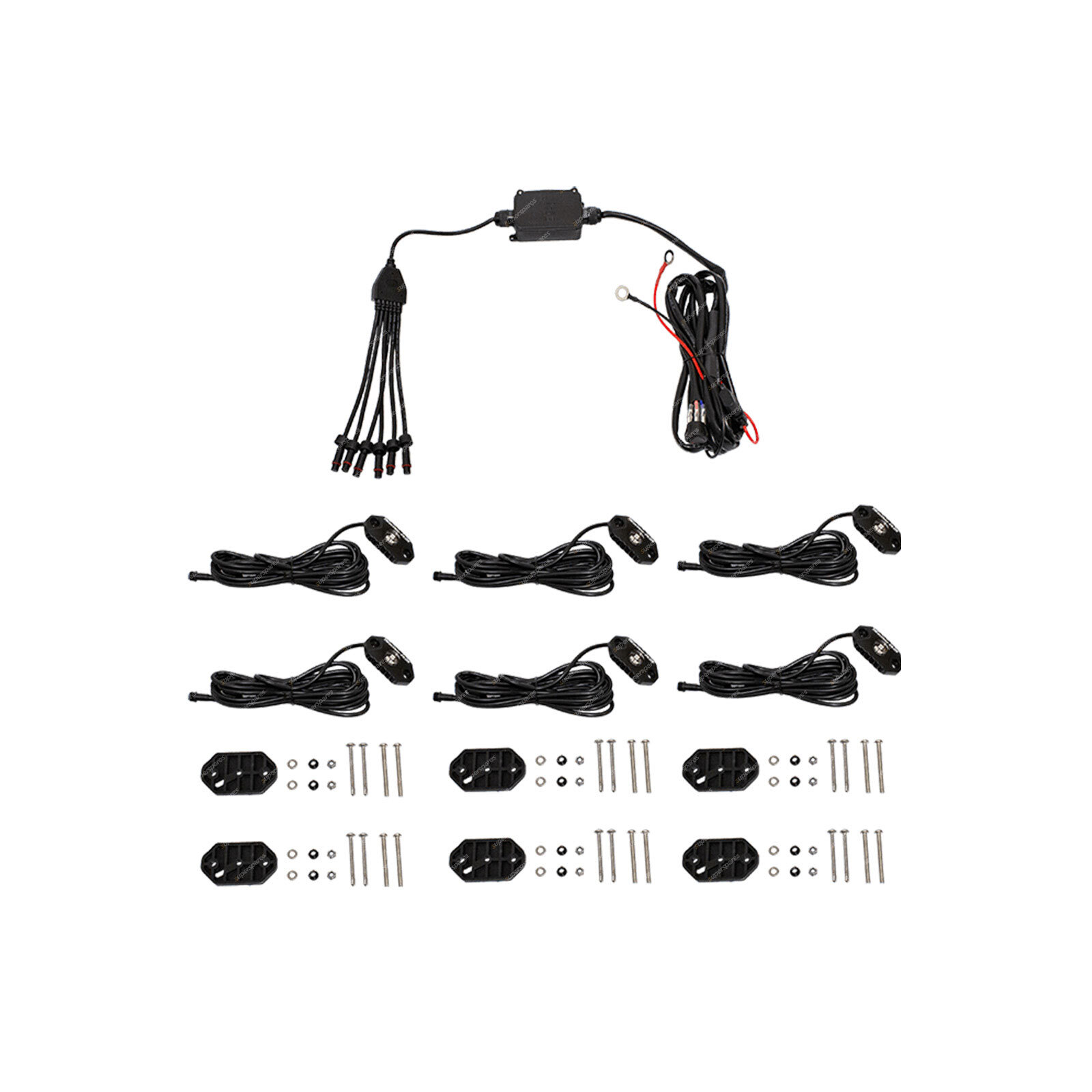 Direction Plus Rock Lights Kit Can Use Both for Front and Rear Lighting