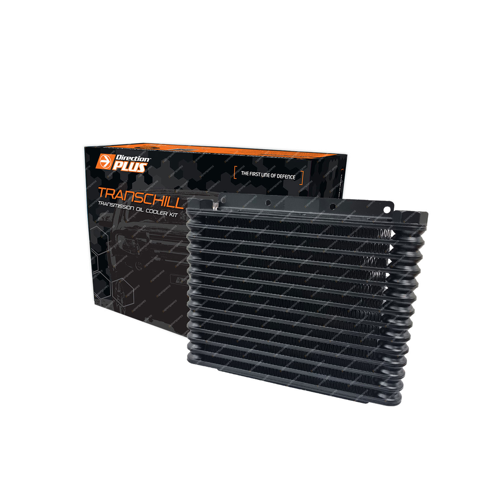 Direction Plus Universal Transchill Arctic Black Transmission Cooler Kit