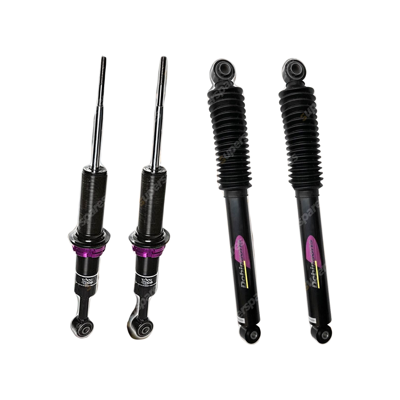 Front + Rear Dobinsons IFP Monotube Shock Absorbers for Ford Ranger PX MK3 18-On