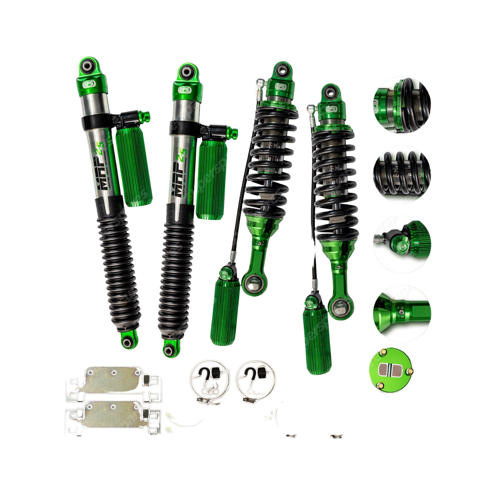 Front + Rear EFS MRP 2.5 Shock Absorbers for Ford Ranger Next Gen RA 06/2022 On