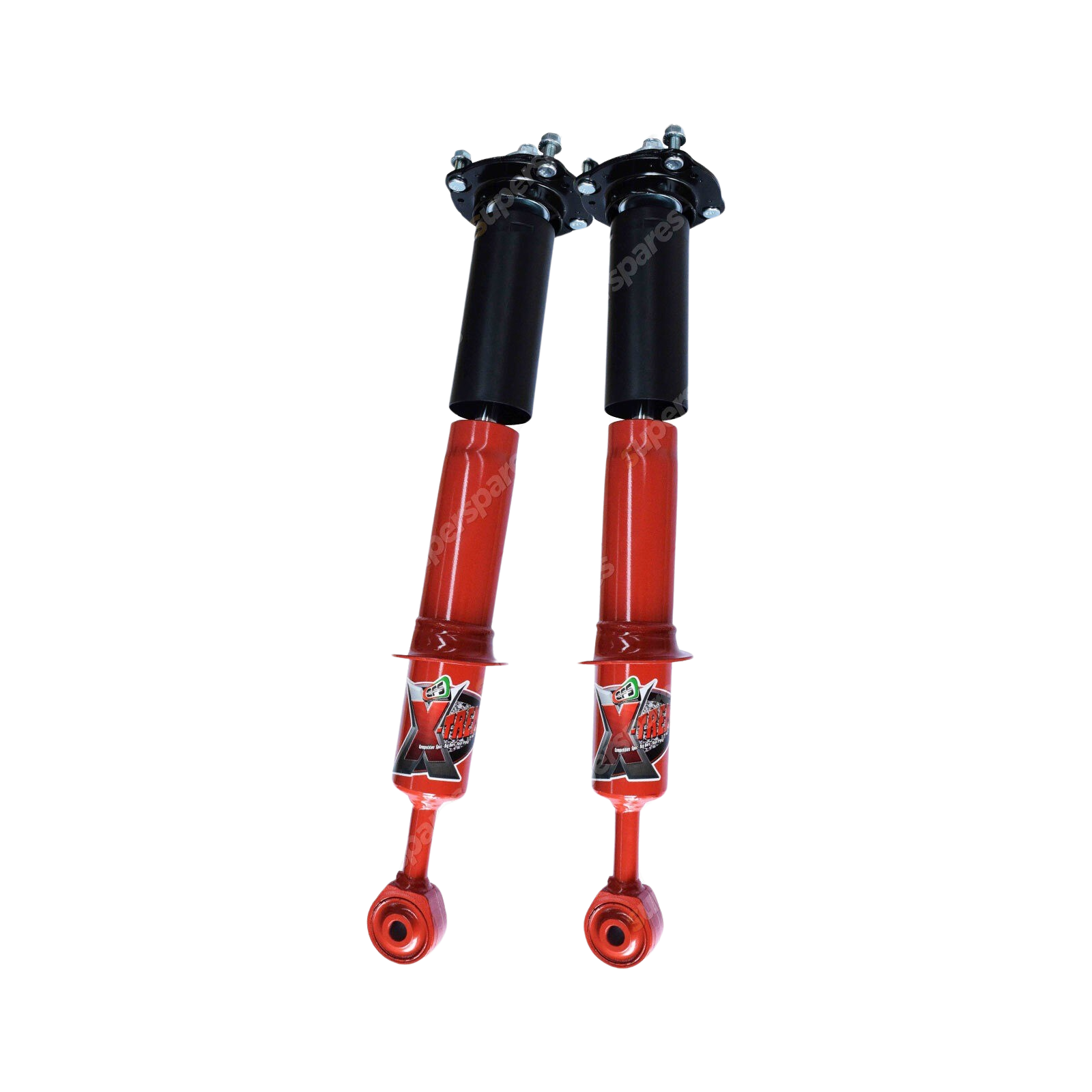 Pair Front EFS 50mm Lift X-Treme Shock Absorbers for Ford Ranger PX3 2018-on