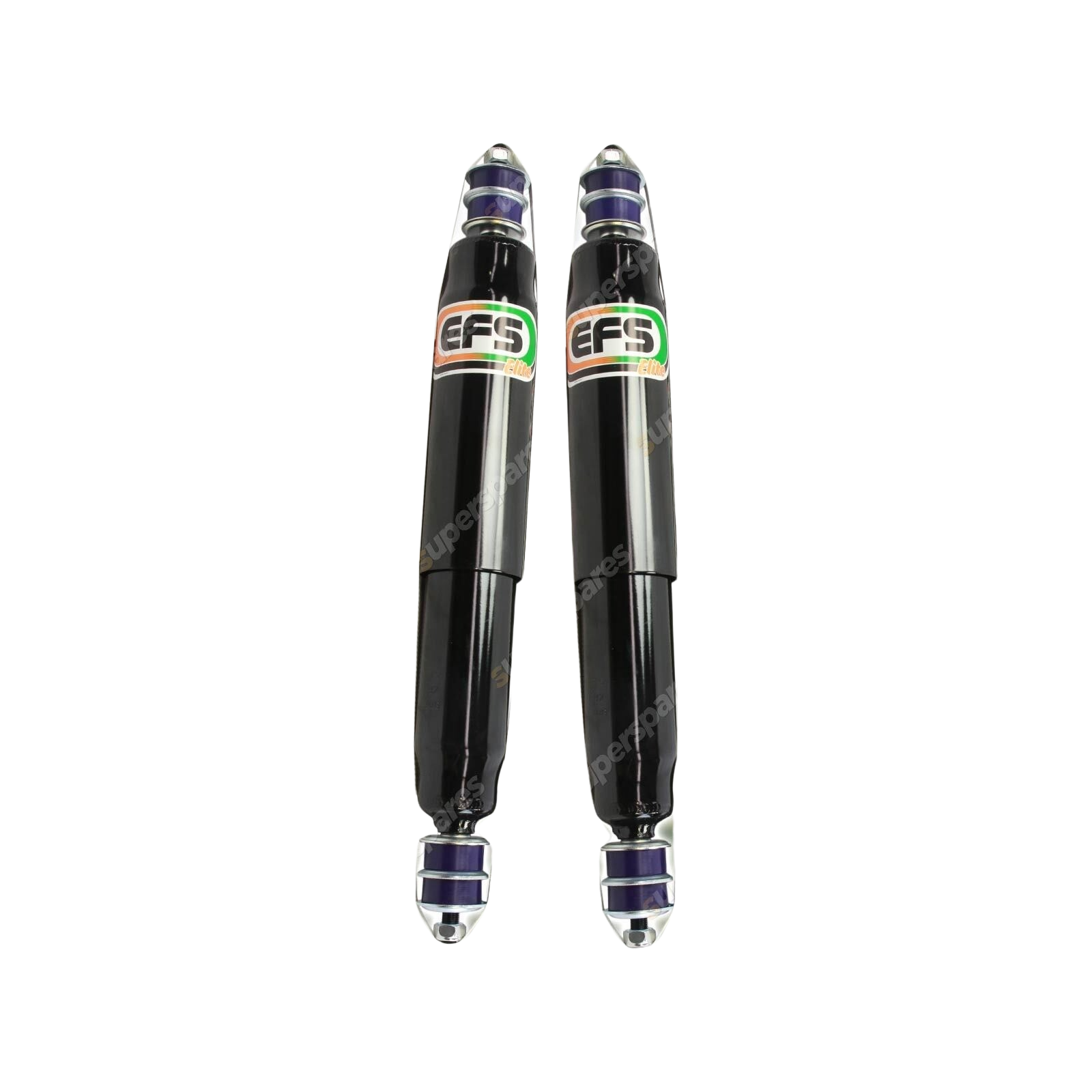 Pair Rear EFS 50mm Lift Elite Shock Absorbers for Ford Ranger PX3 2018-on