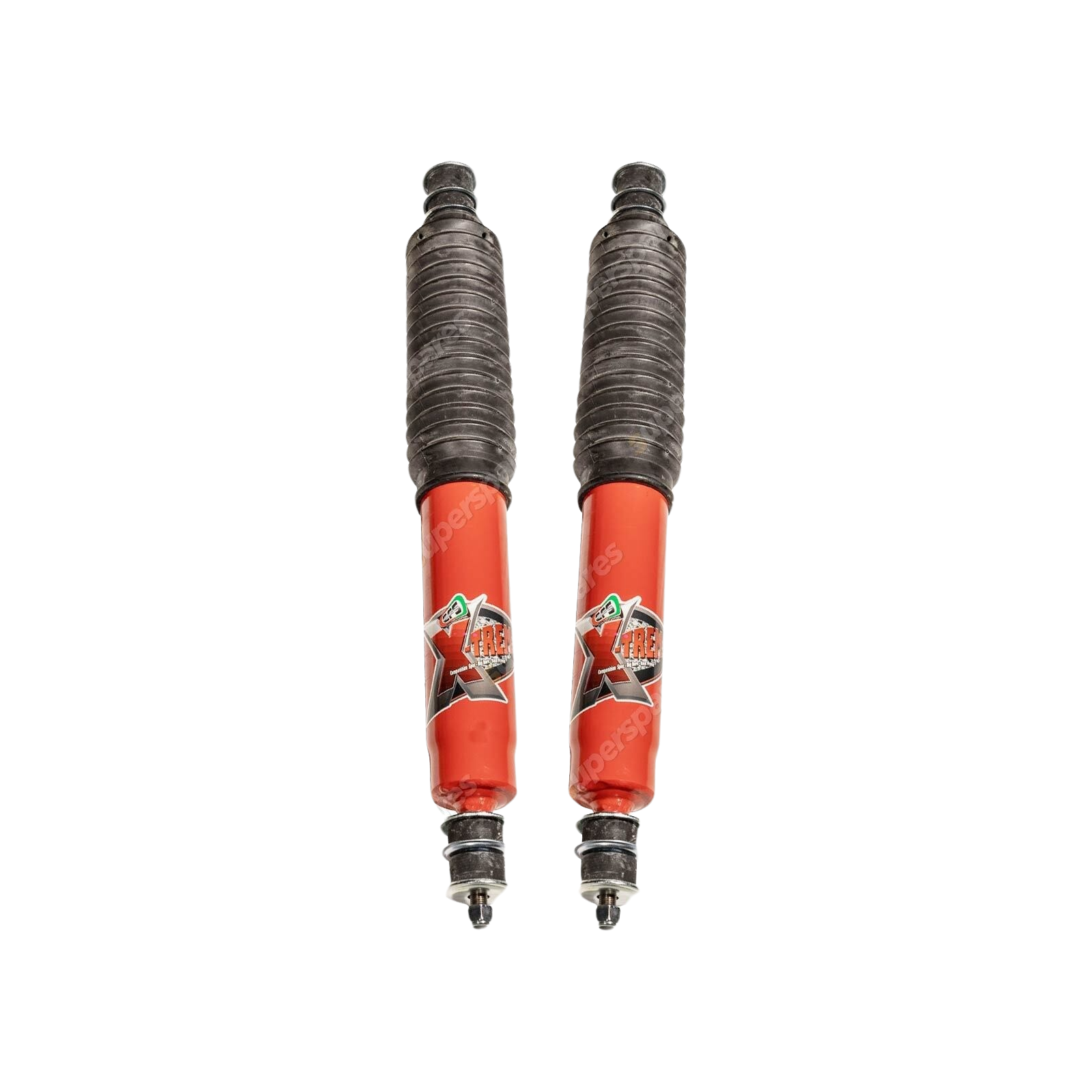 Pair Front EFS X-Treme 75mm Lift Shock Absorbers Coil for Ford Maverick Y60 SWB