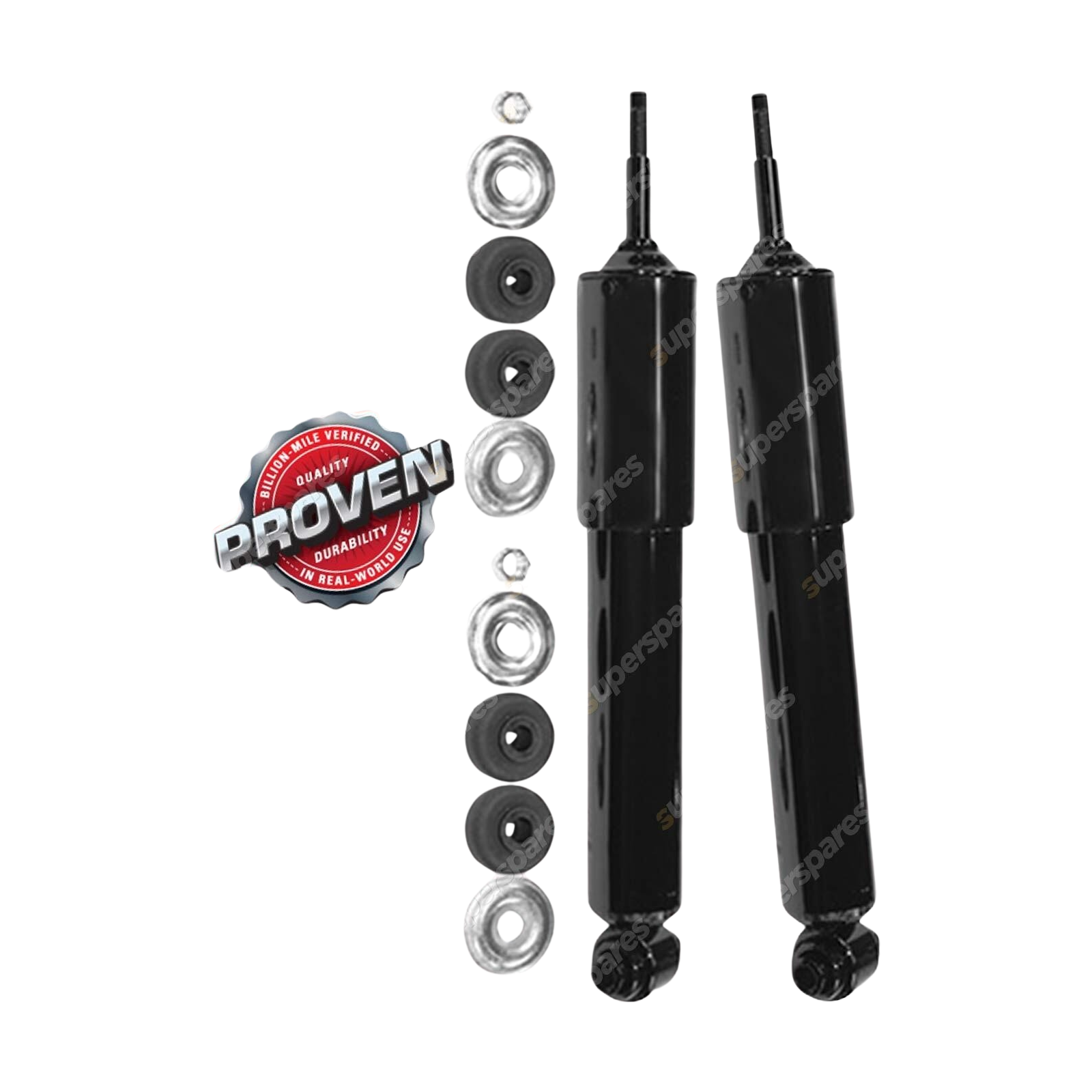 2 x Front Gabriel Classic Shock Absorbers for Fiat 124 Sedan Coupe 1967-1976