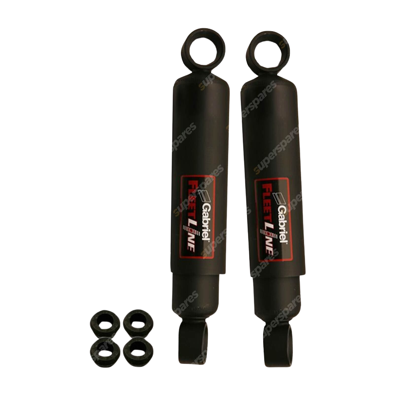 Front Gabriel Fleetline HD Truck Shocks for Freightliner F Series FLB FLC FLD