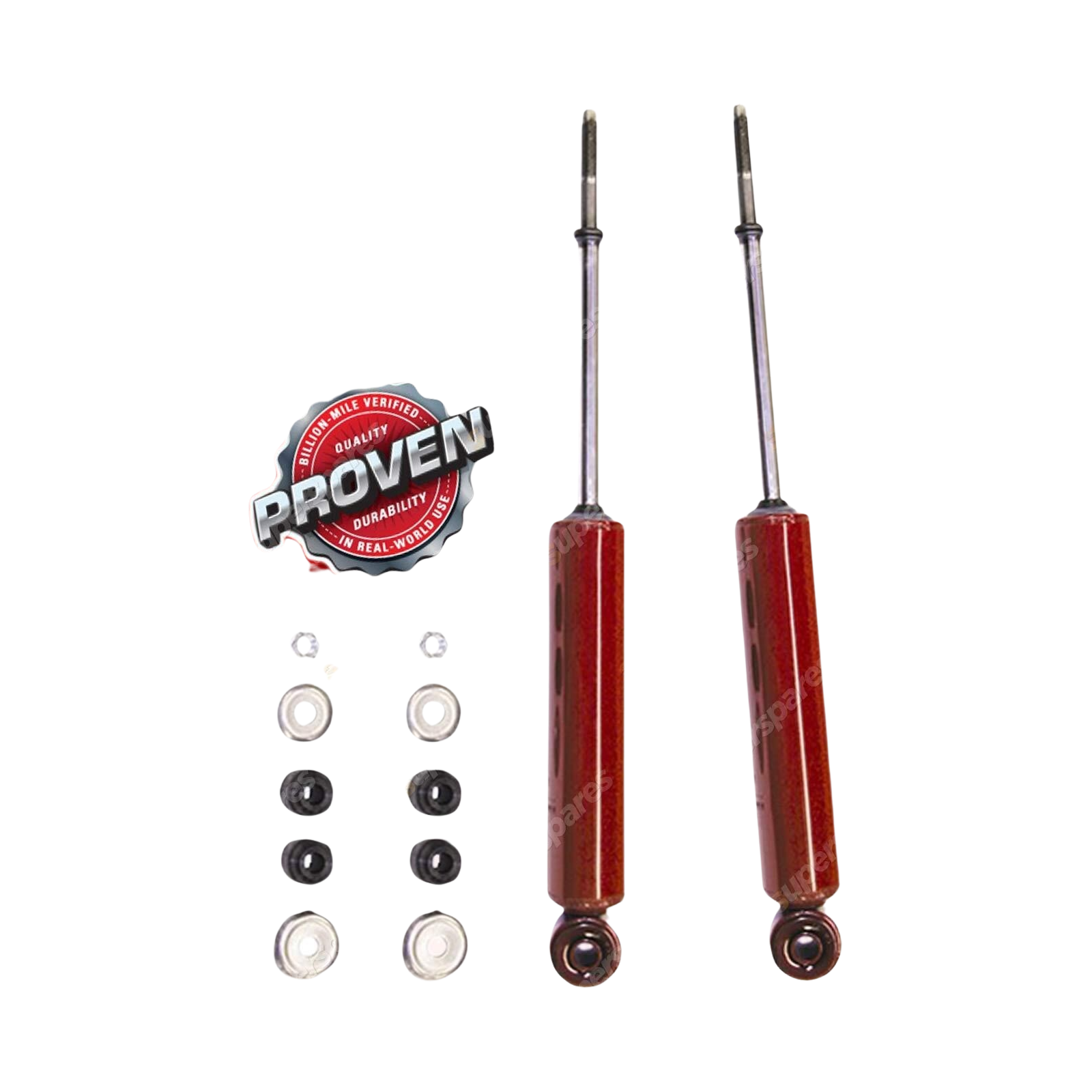 2x Front Gabriel Guardian Shock Absorbers for Holden Rodeo KB2 KBD2 KB4 KBD4 Ute