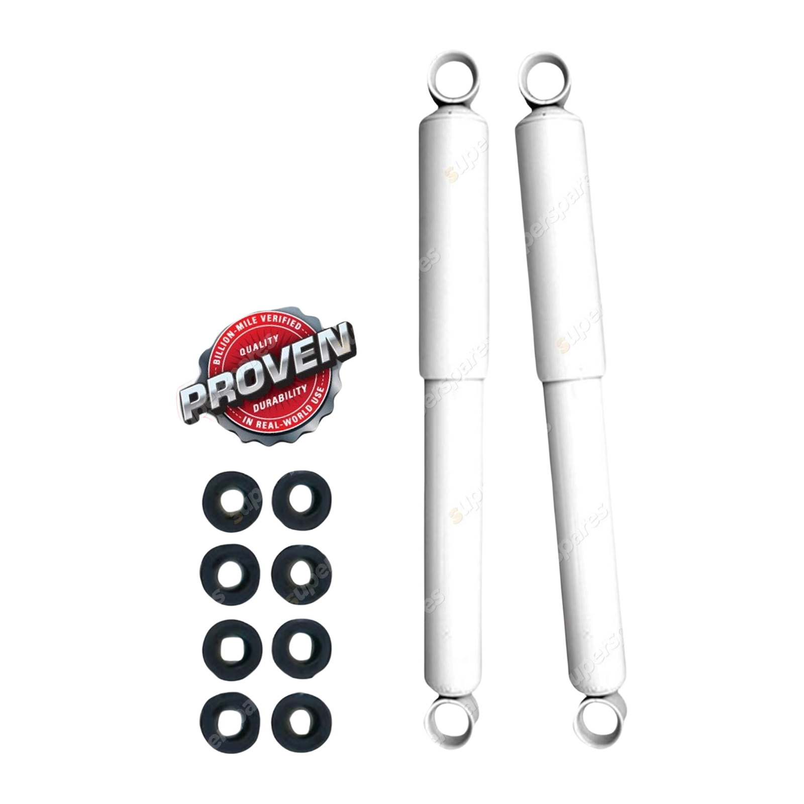 2 x Rear Gabriel Ultra LT Shock Absorbers for Toyota Hilux TGN16 GGN15 KUN16