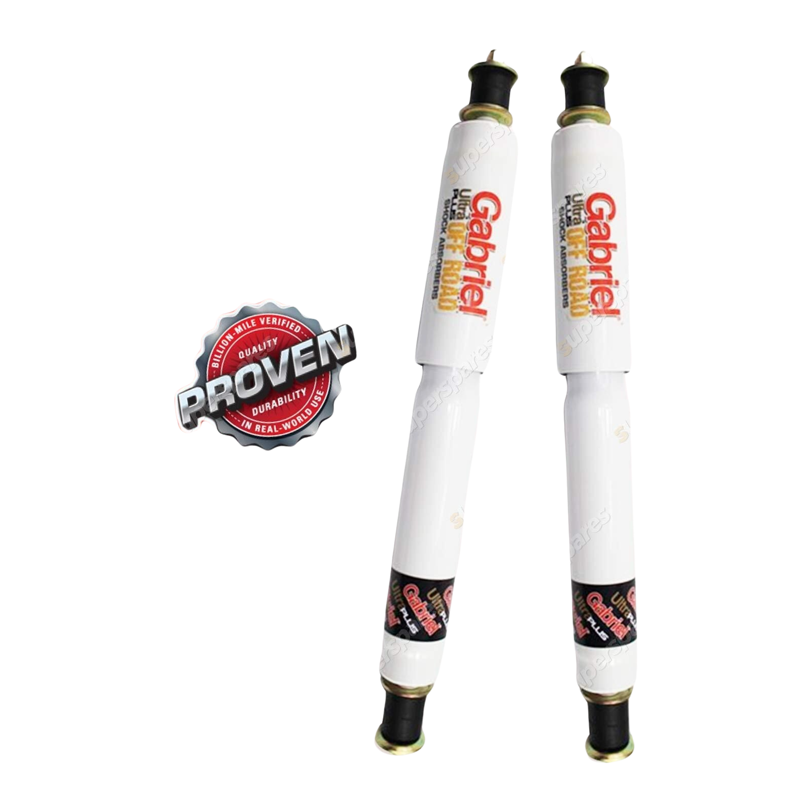 2 x Front Gabriel Ultra Plus OE Height Shock Absorbers for Ford Maverick DA