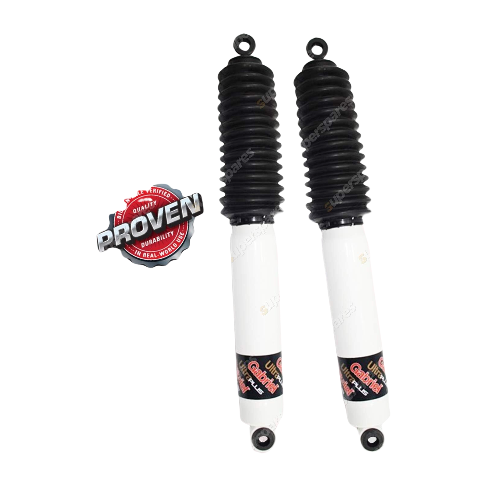 2 Rear Gabriel Ultra Plus OE Height Shocks for Nissan Navara D21 D22 D22 DX ST-R