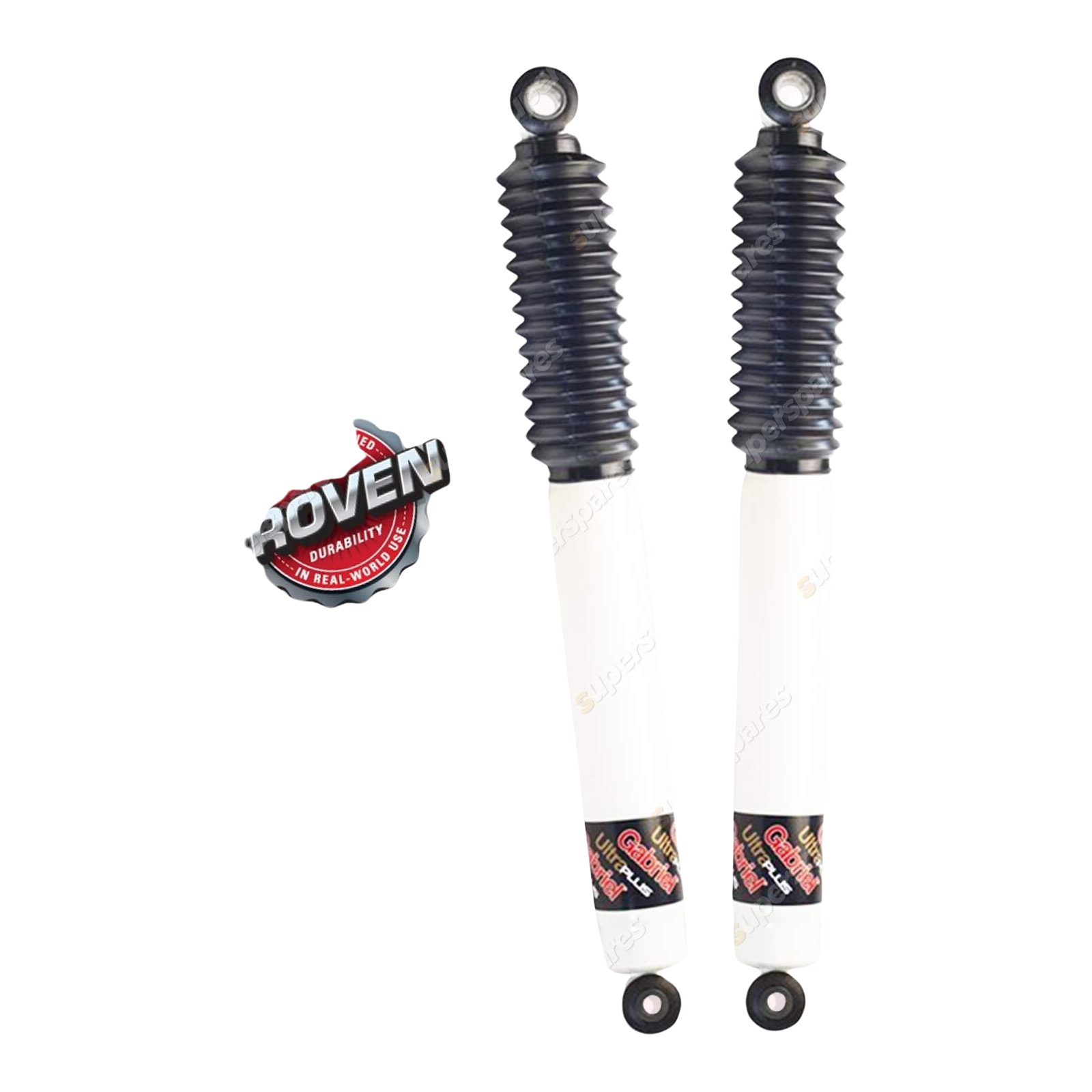 2 Rear Gabriel Ultra Plus OE 40mm Raised Shocks for Ford Courier PC PD PE PG PH