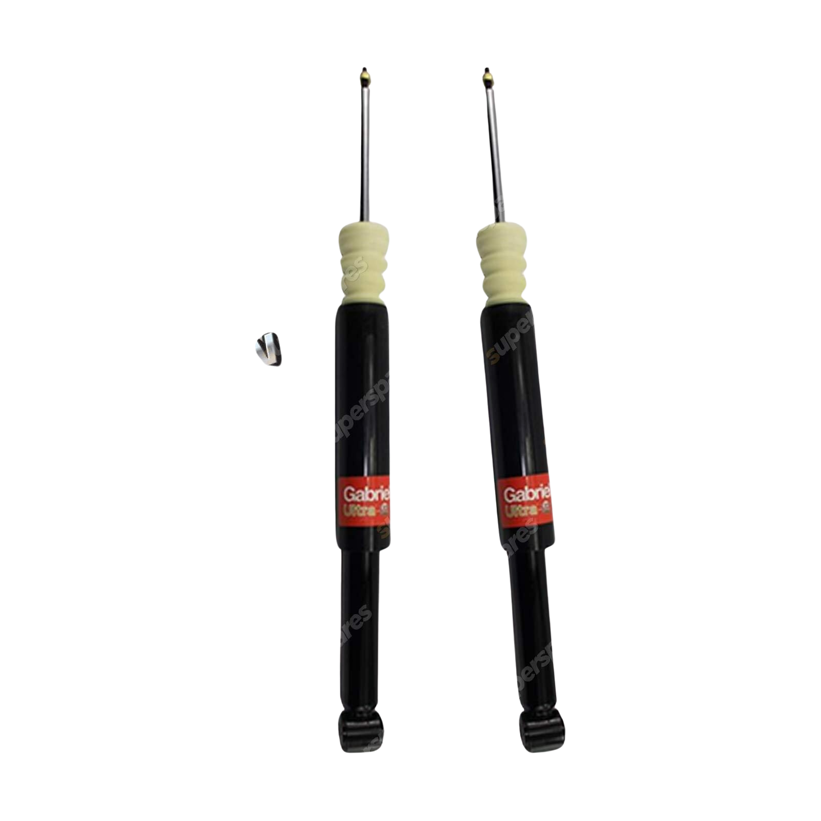 Rear Gabriel Ultra Shock Absorbers for Ford Fiesta WP WQ LX Ghia Hatchback 04-08