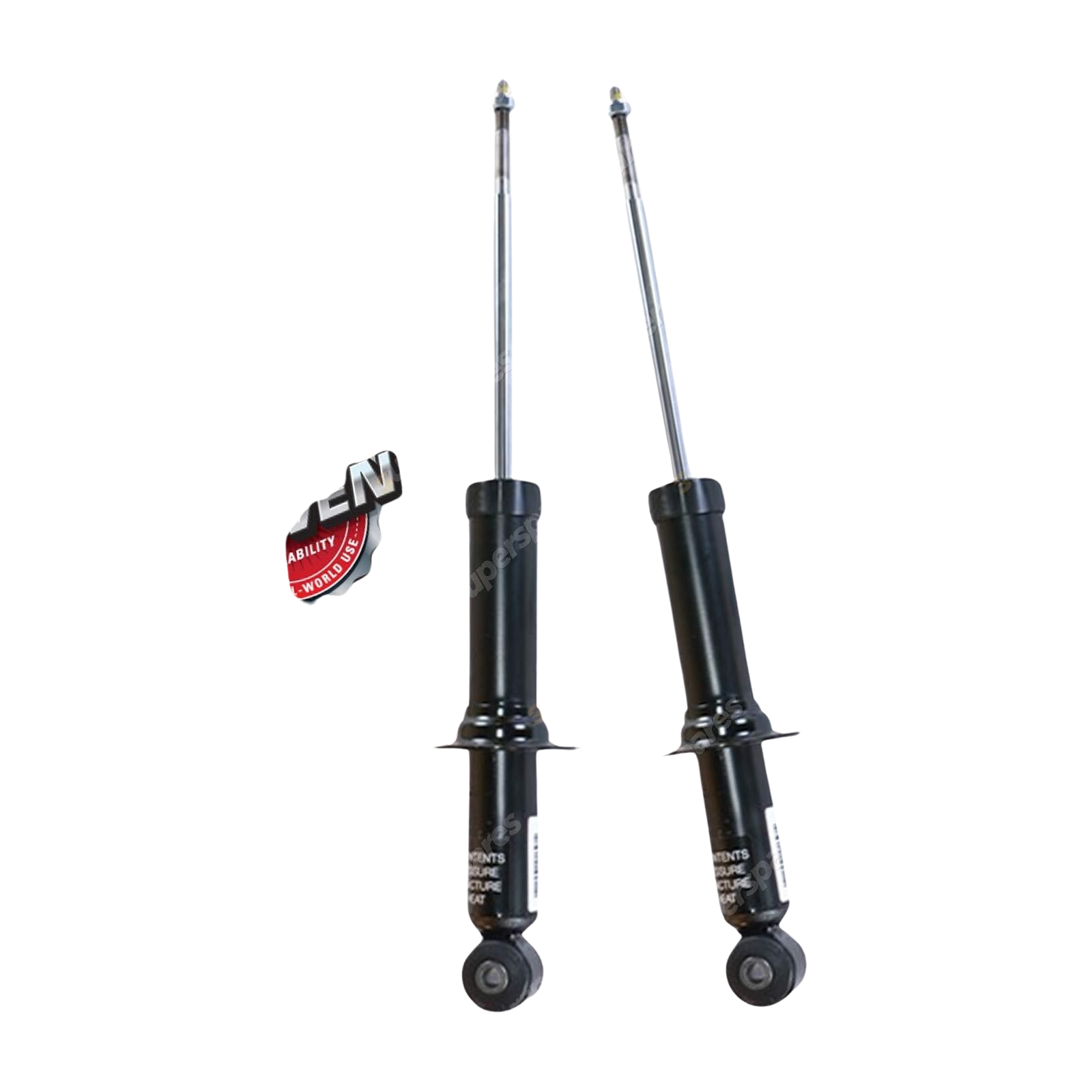 2 Rear Gabriel Ultra Spring Seat Shock Absorbers for Dodge Caliber PM