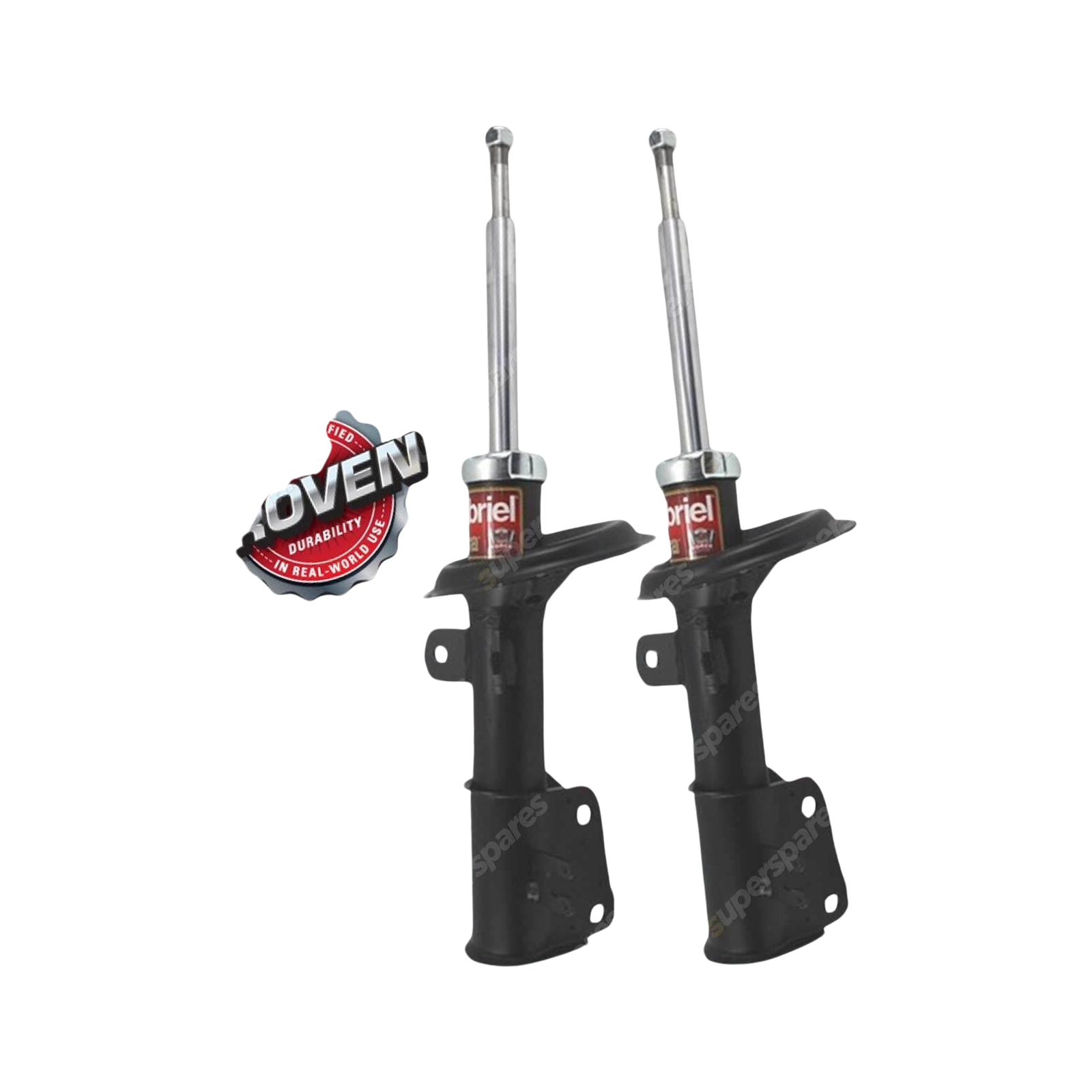 2x Front Gabriel Ultra Strut Shock Absorbers for Alfa Romeo GTV Coupe 6cyl 95-04