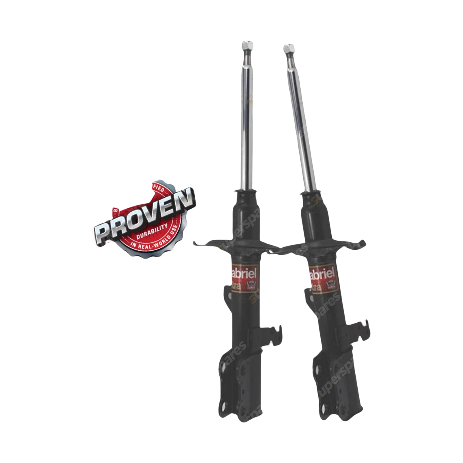 Front Gabriel Ultra Strut Shock Absorbers for Toyota Avensis ACM20R ACM21R 01-10