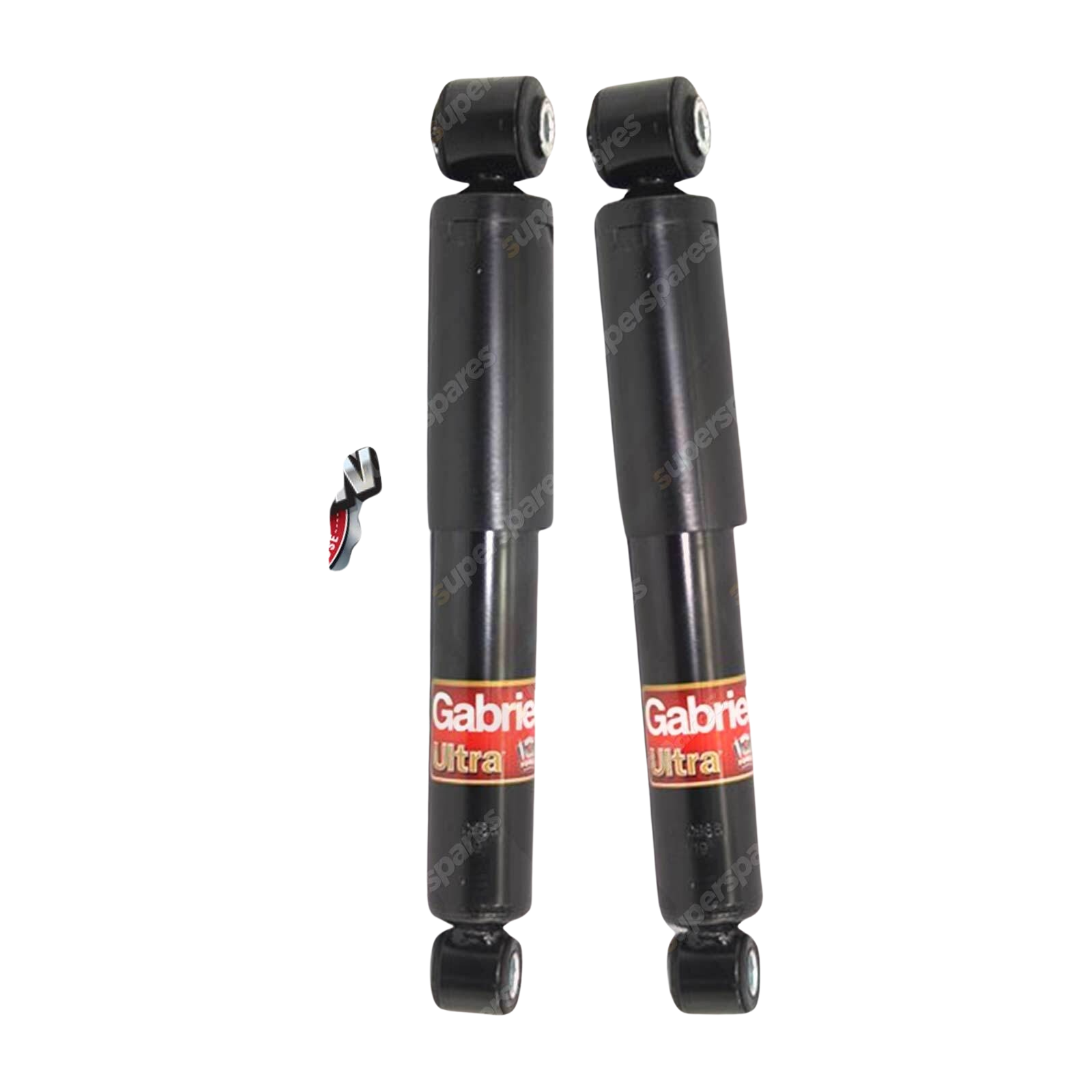 2 x Rear Gabriel Ultra Shock Absorbers for Peugeot 406 D8 D9 3.0L Wagon 97-00