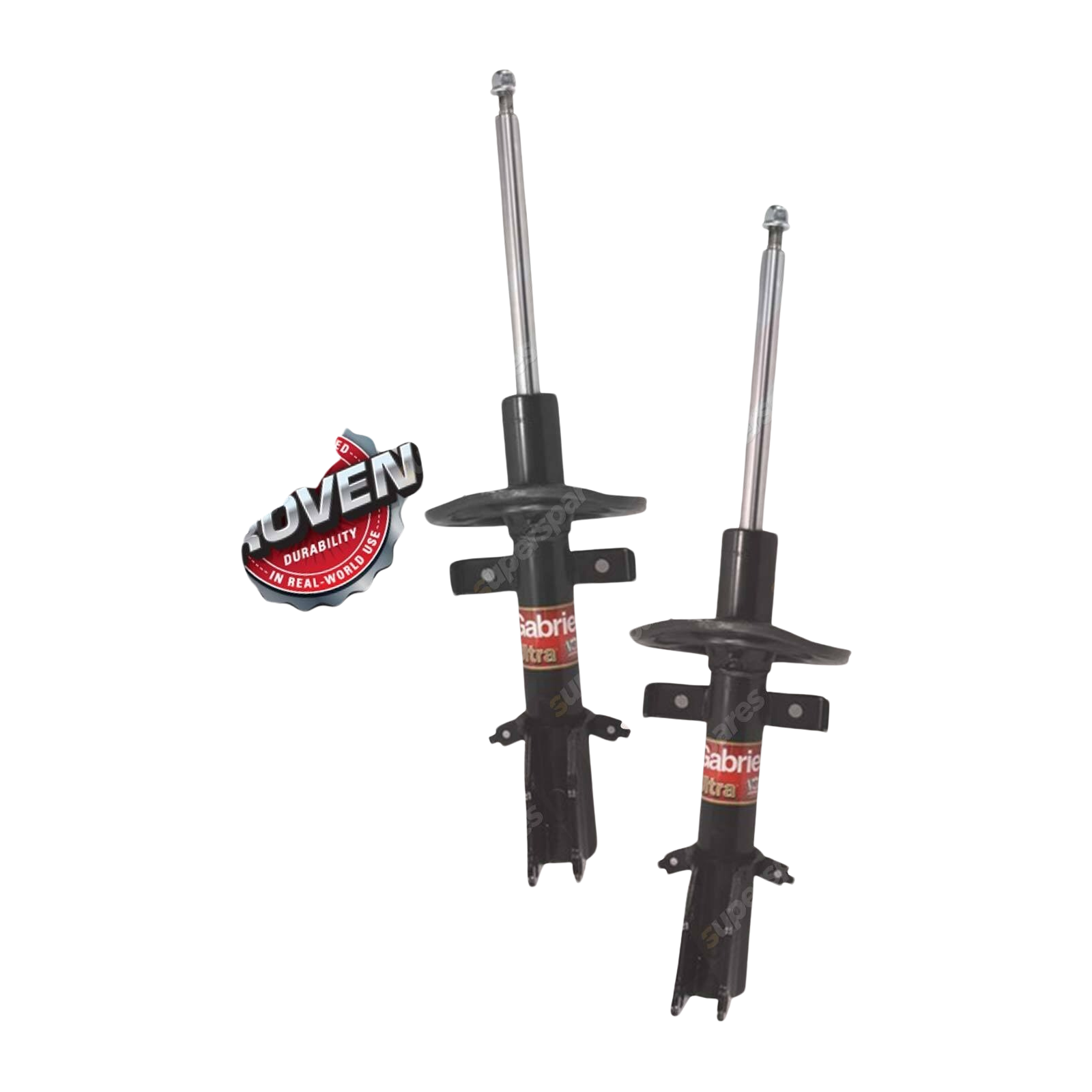 2 x Front Gabriel Ultra Spring Seat Shocks for Holden Colorado RC Rodeo RA 03-12