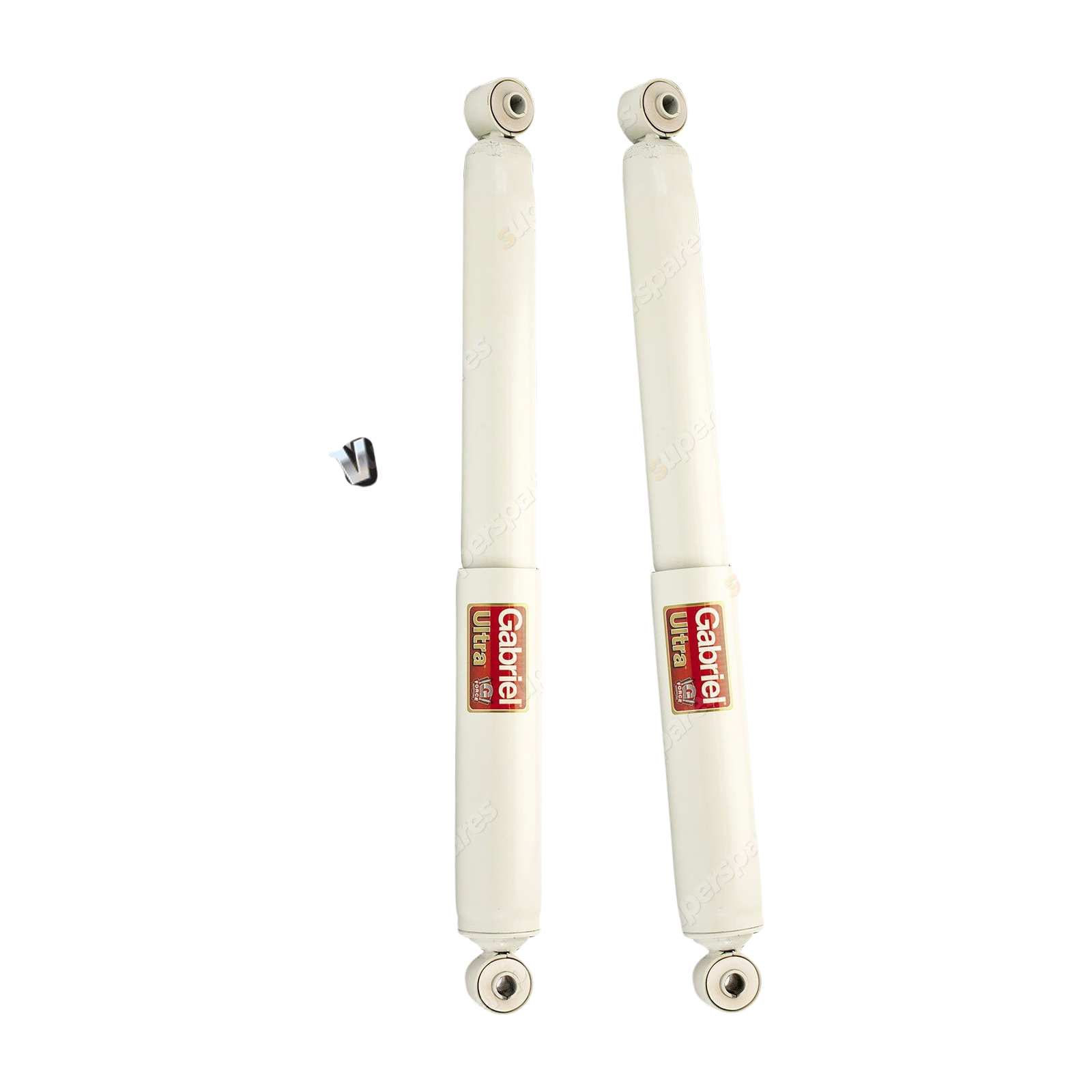 2 x Rear Gabriel Ultra LT Gas Shock Absorbers for Chevrolet Silverado 1500 4WD