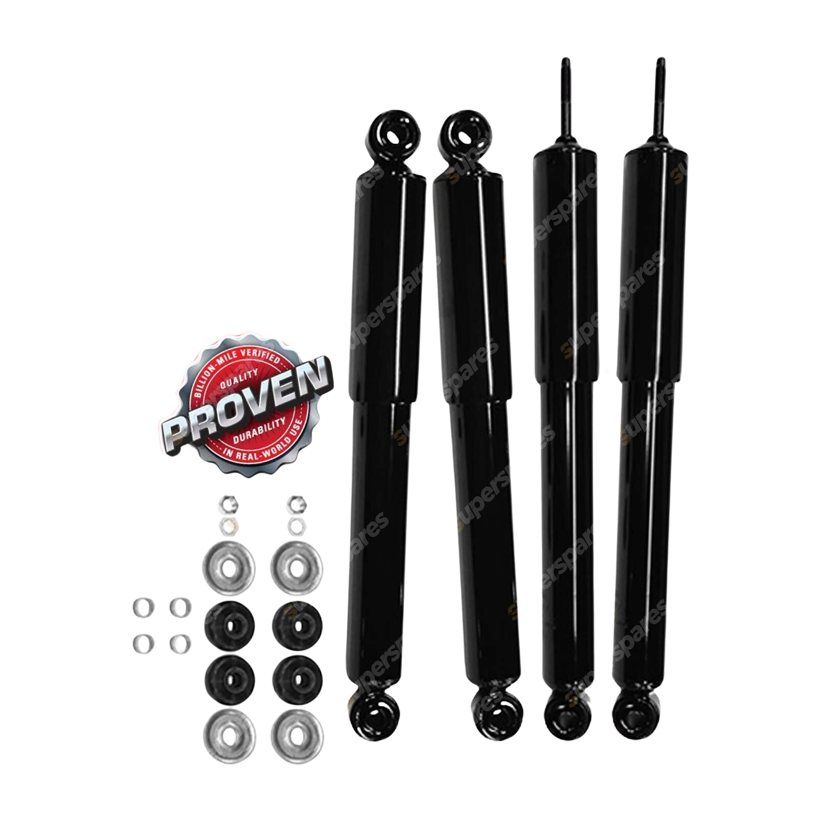 Gabriel Front Rear Classic Shock Absorbers for Volkswagen Beetle I 1300 1500