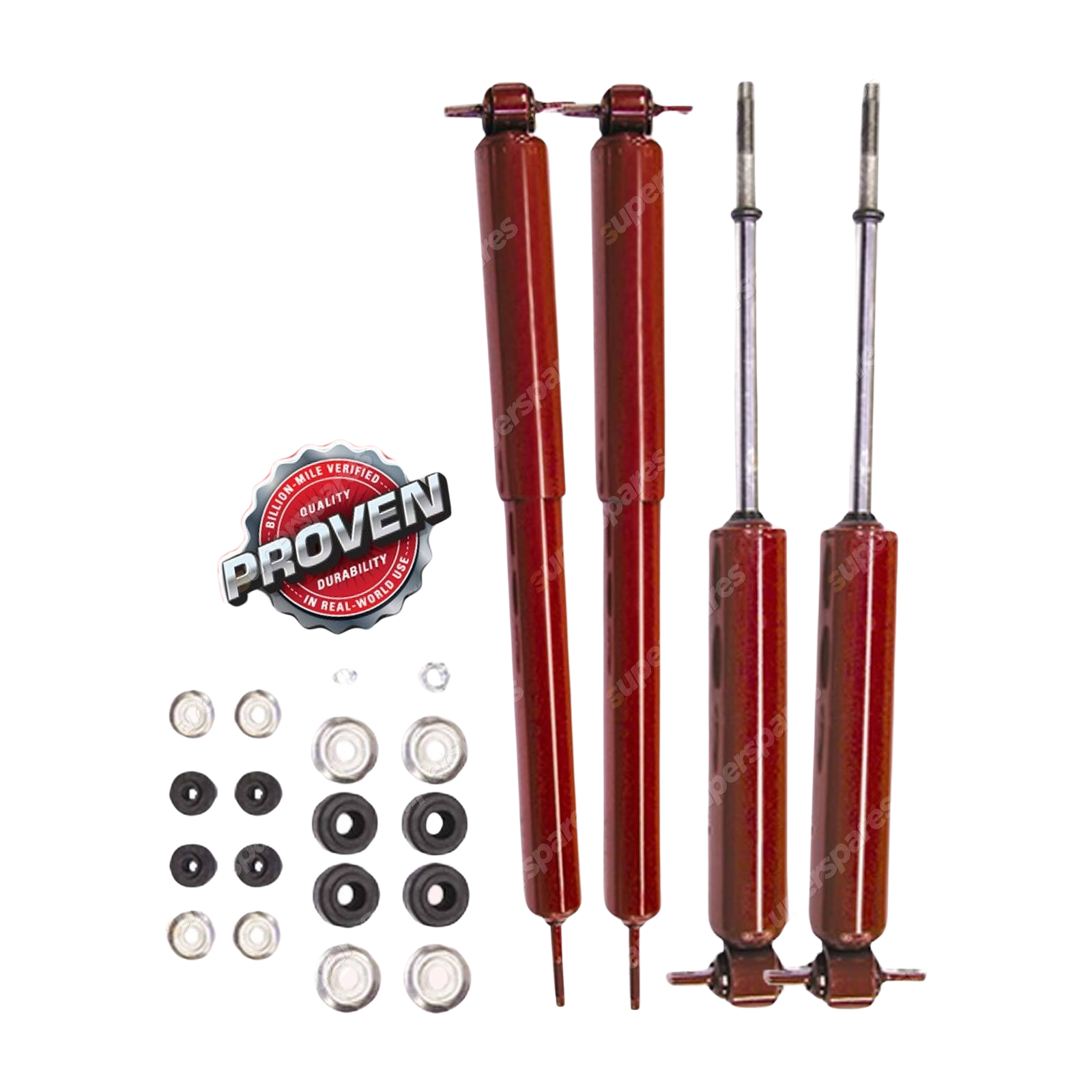 Gabriel Front Rear Guardian Shock Absorbers for Chevrolet Camaro 70-81