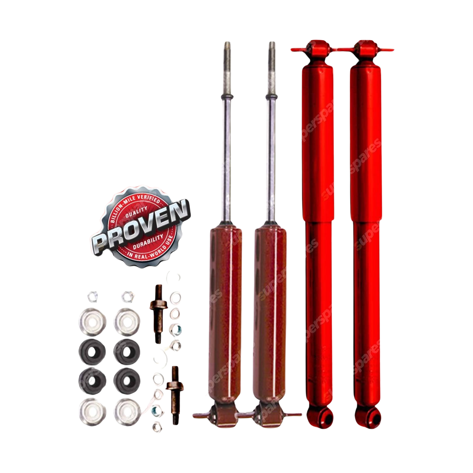 Gabriel Front + Rear Guardian Shocks for Chevrolet Bel Air Biscayne Impala