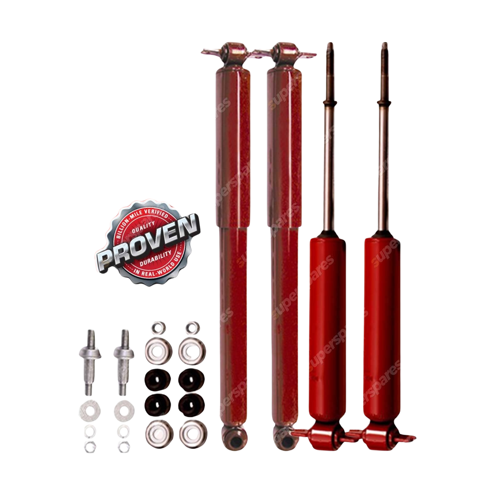 Gabriel Front + Rear Guardian Shock Absorbers for Chevrolet EL Camino RWD