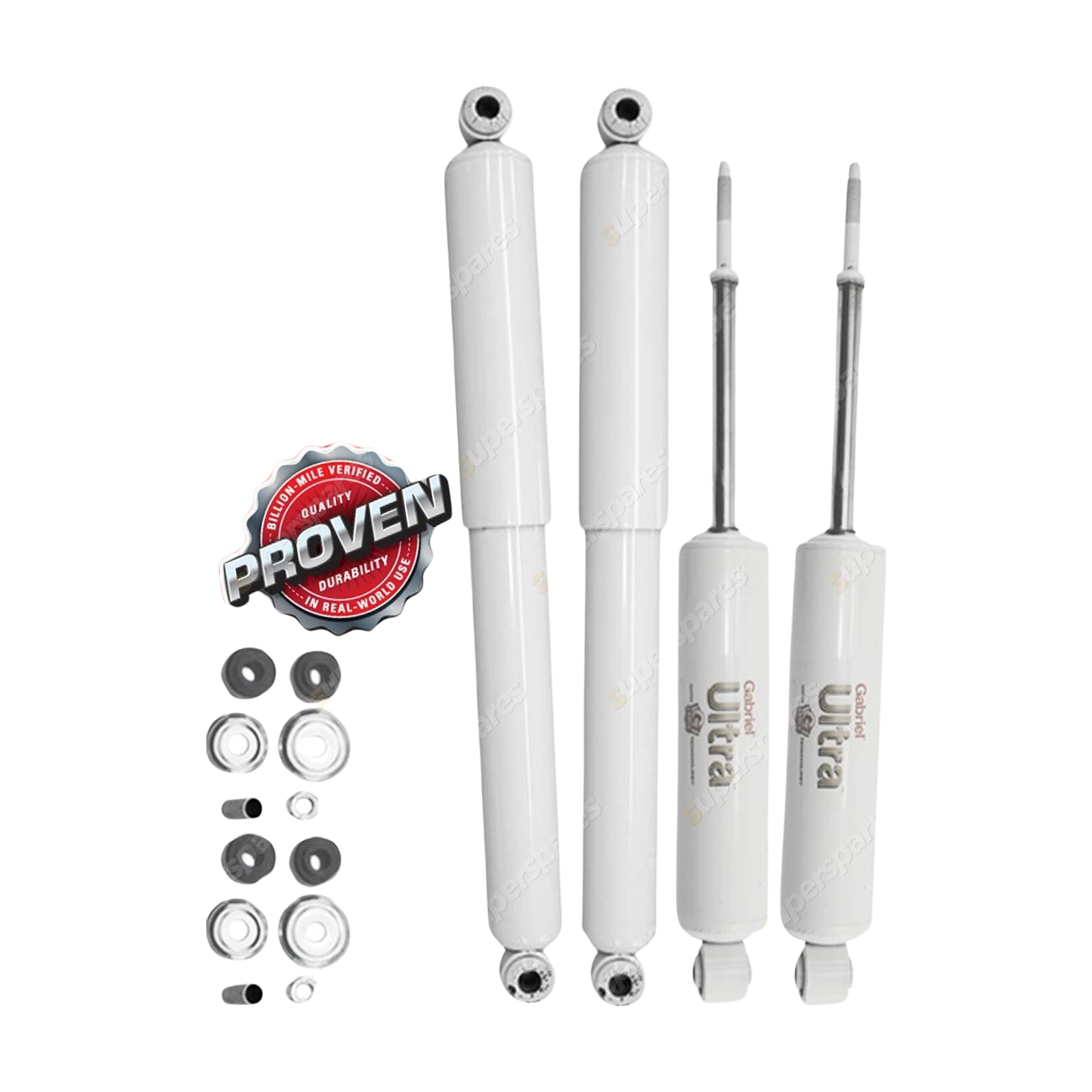 Gabriel Front + Rear Ultra LT Shocks for Holden GMH Jackaroo UBS13 16 52