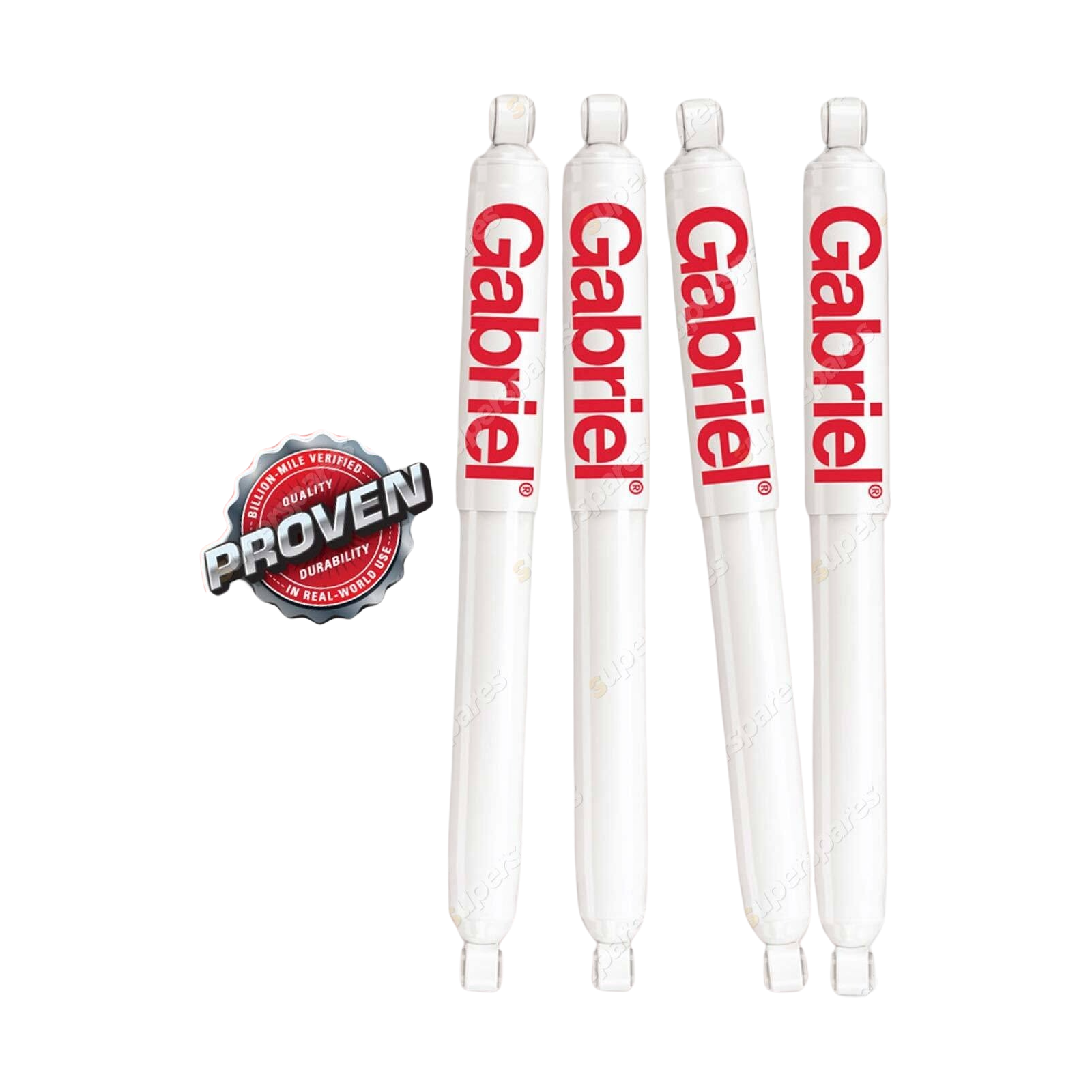 Gabriel Front + Rear Ultra LT Shocks for Ford Econovan with dual rear wheels