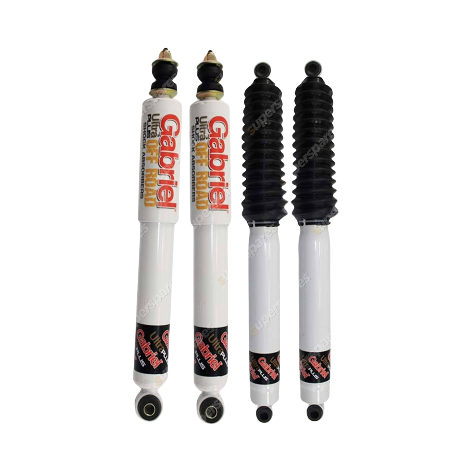 Gabriel Front + Rear 40mm Raised Ultra Plus Shocks for Holden GMH Rodeo TFS