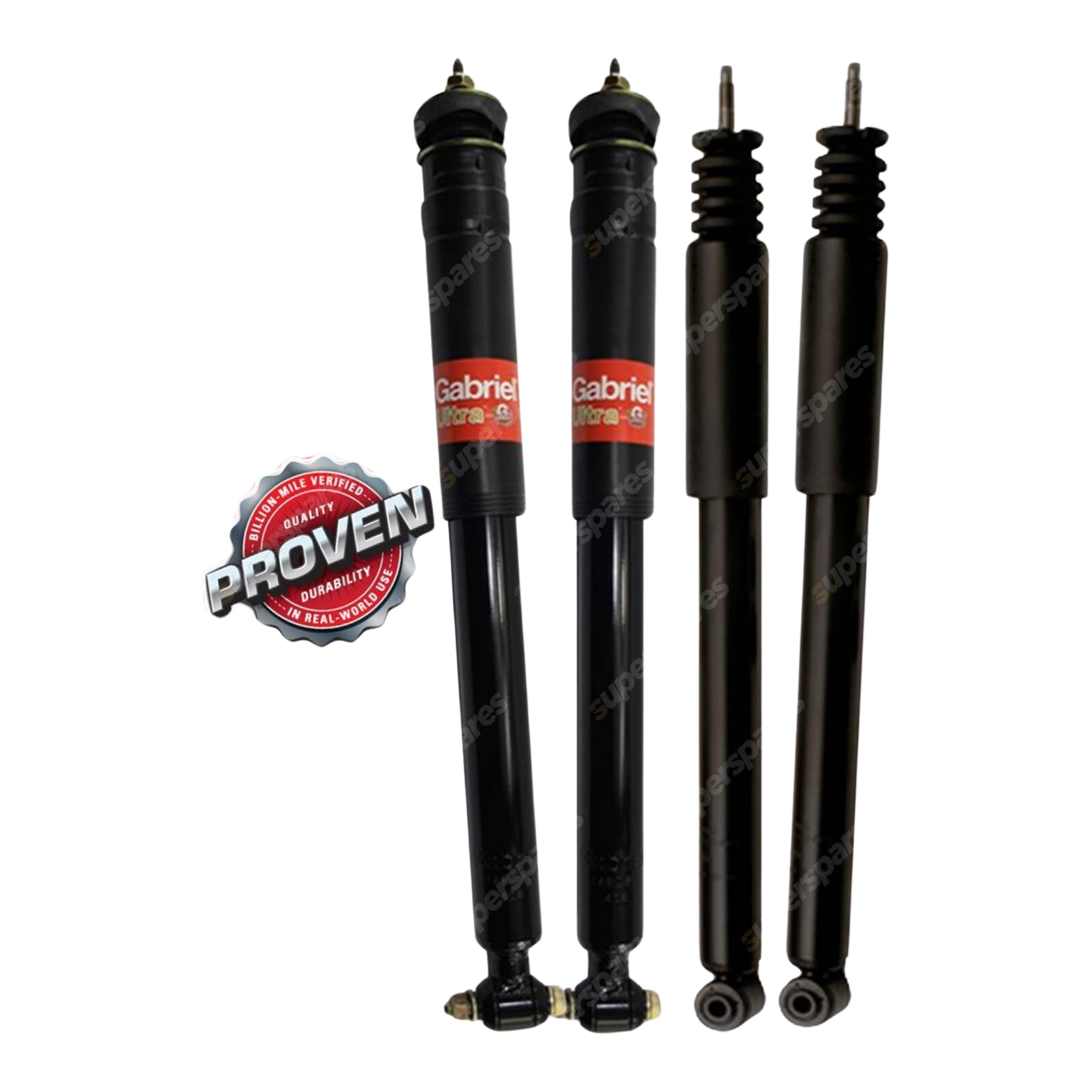 Gabriel Front + Rear Ultra Shocks for Mercedes Benz E Class E230 E240 W210