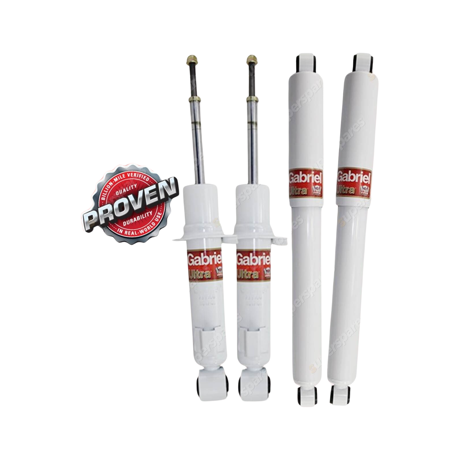 Gabriel Front + Rear Ultra Shock Absorbers for Mitsubishi Triton ML MN