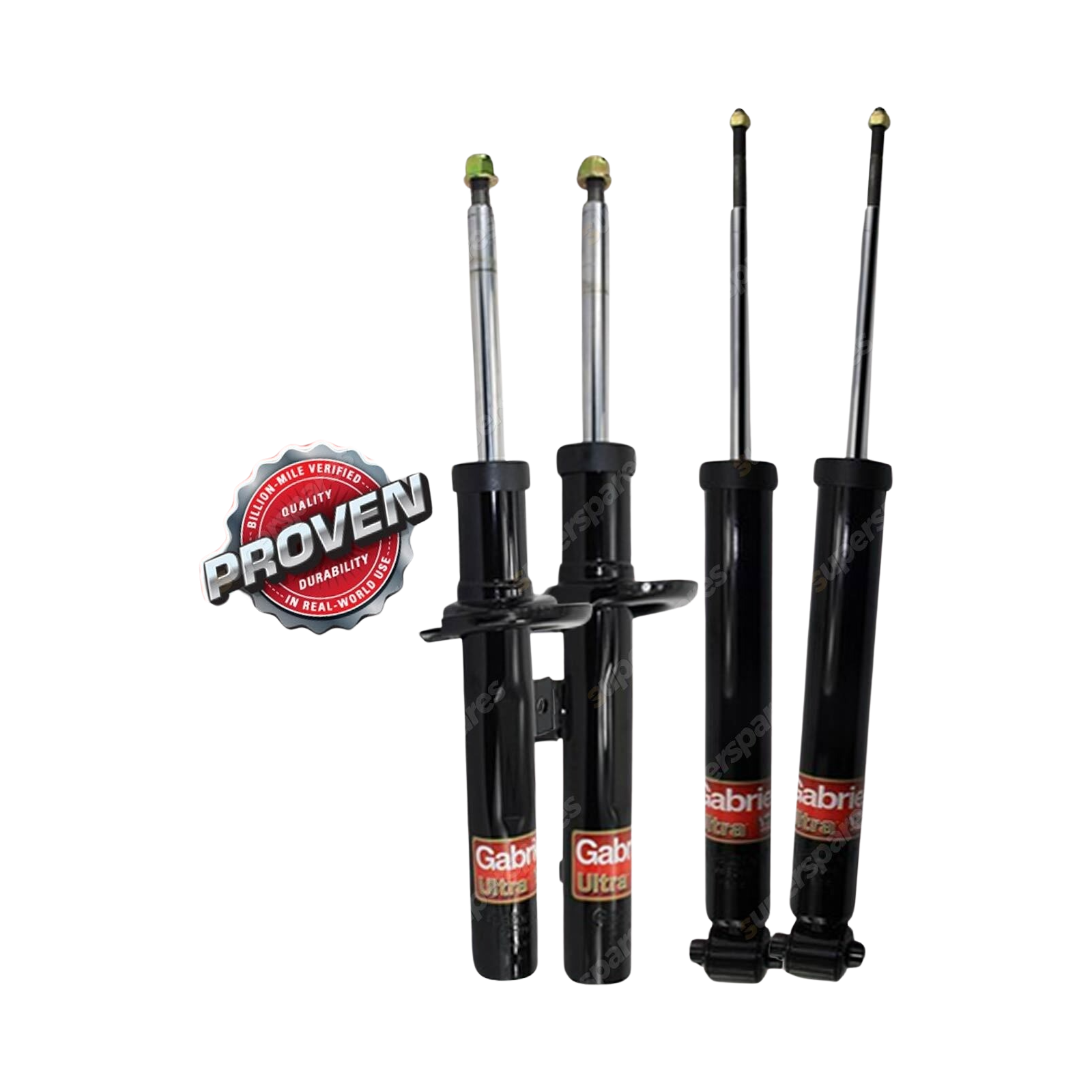 Gabriel Front + Rear Ultra Shock Absorbers for Peugeot 406 Wagon Brand New