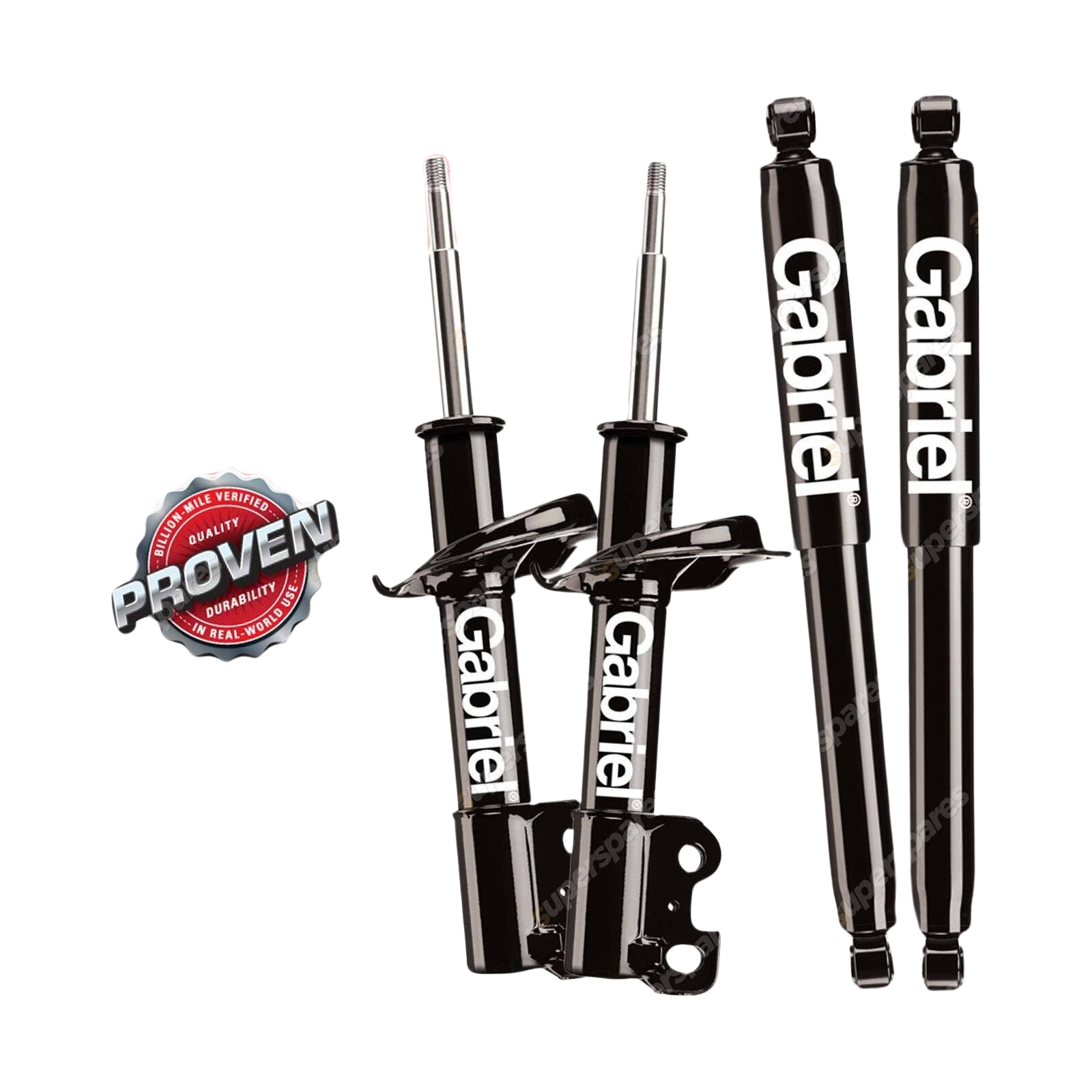 Gabriel Front Rear Ultra Shock Absorbers for Volvo C30 MK C70 MC S40 MS V50 MW