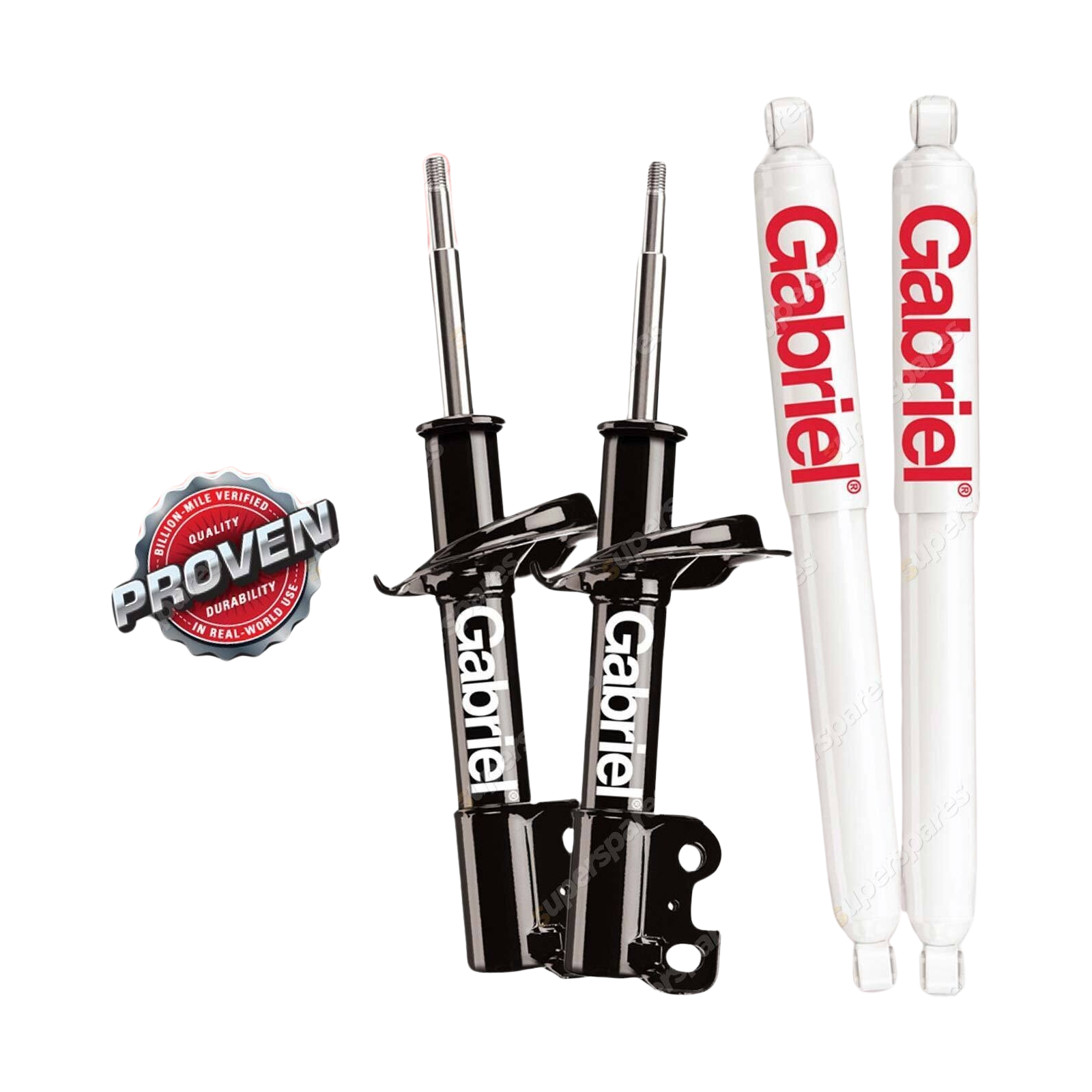 Gabriel Front Rear Ultra LT Shock Absorbers for Ford Falcon XH EA EB ED EF EL