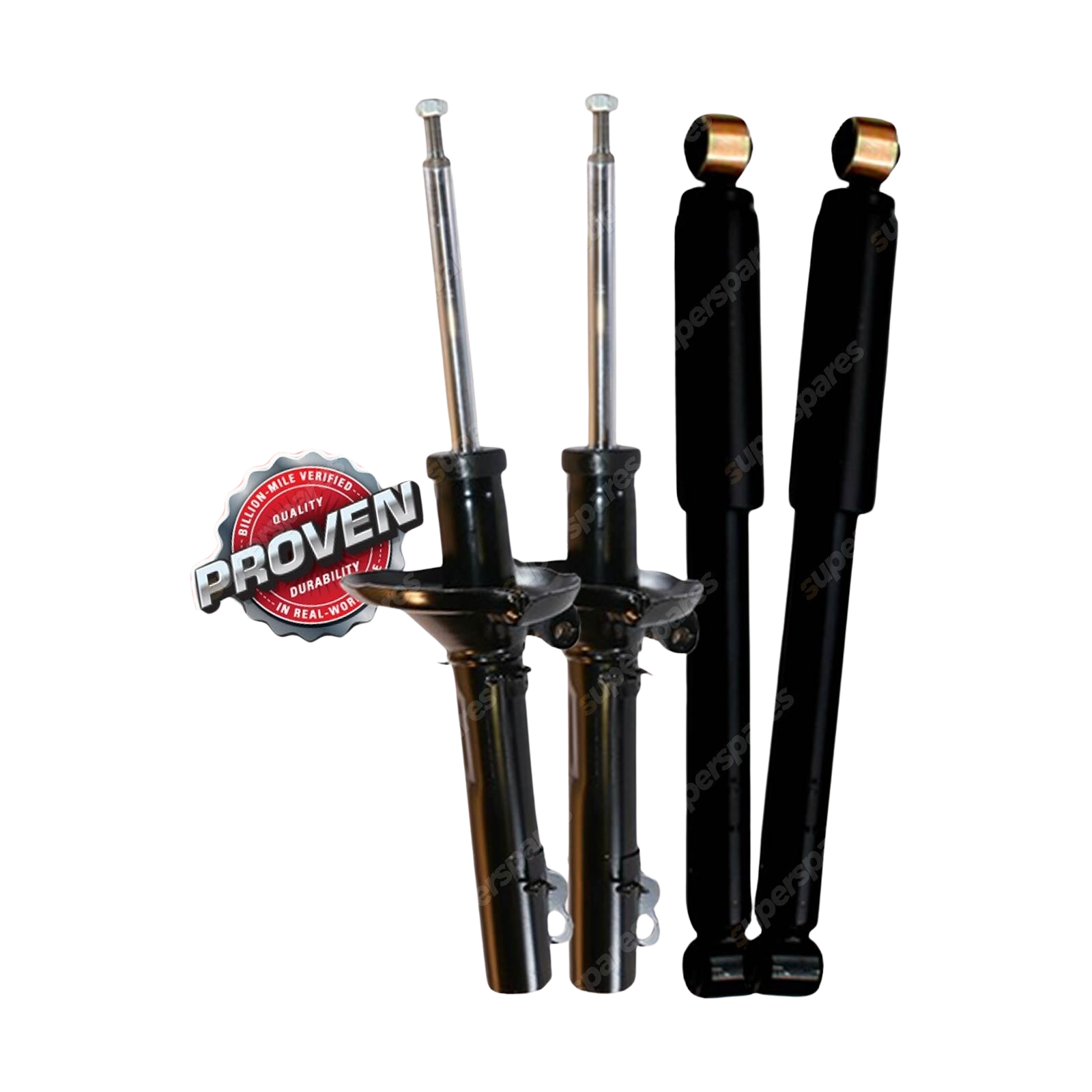 Gabriel Front + Rear Ultra Shock Absorbers for Audi TT 8N Quattro 99-06