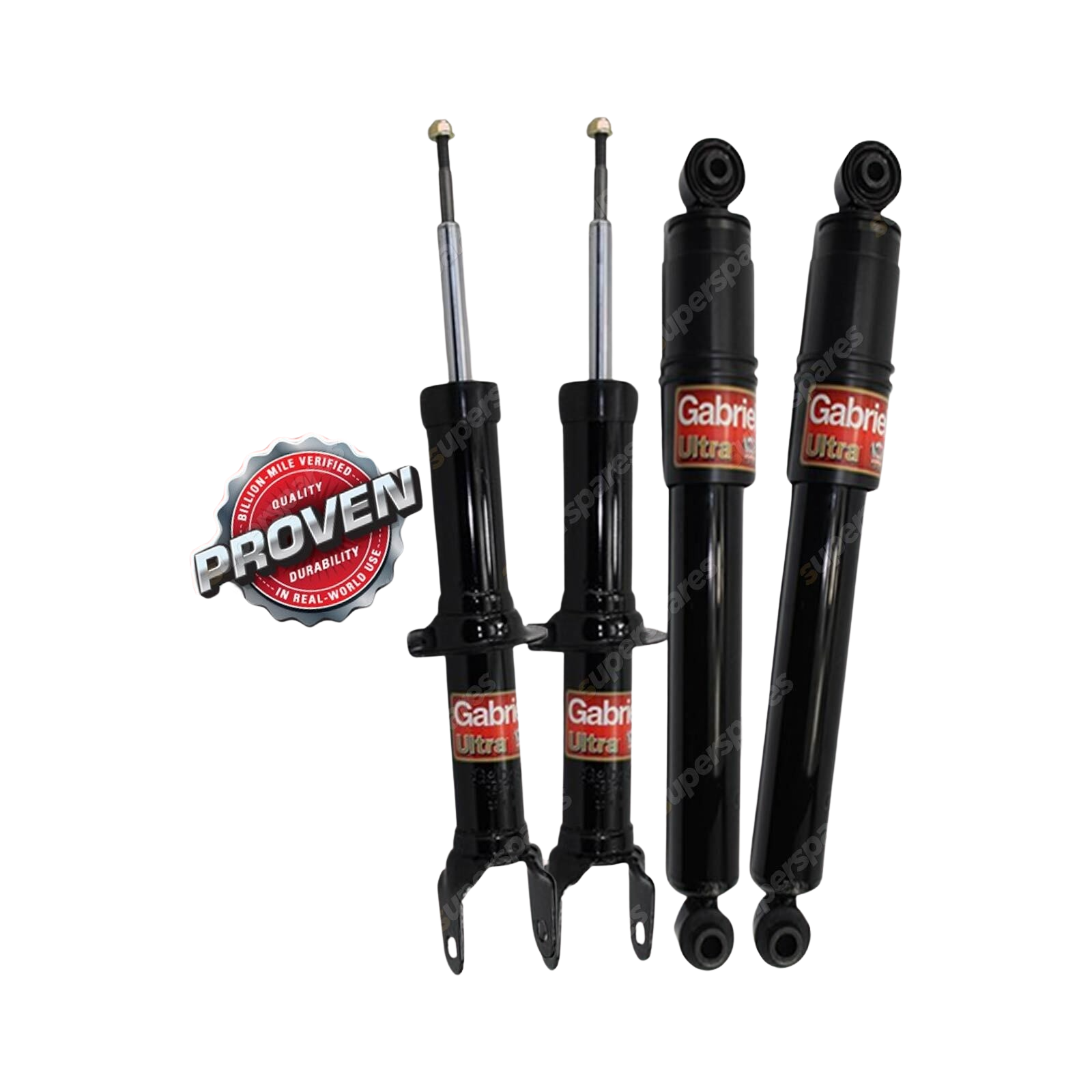 Gabriel Front + Rear Ultra Shock Absorbers for Ford Fairlane BA BF 03-07