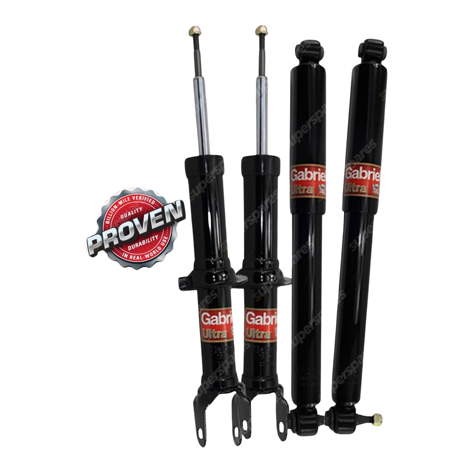 Gabriel Front + Rear Ultra Shocks for Ford Falcon BA I II BF I II Ute Cab