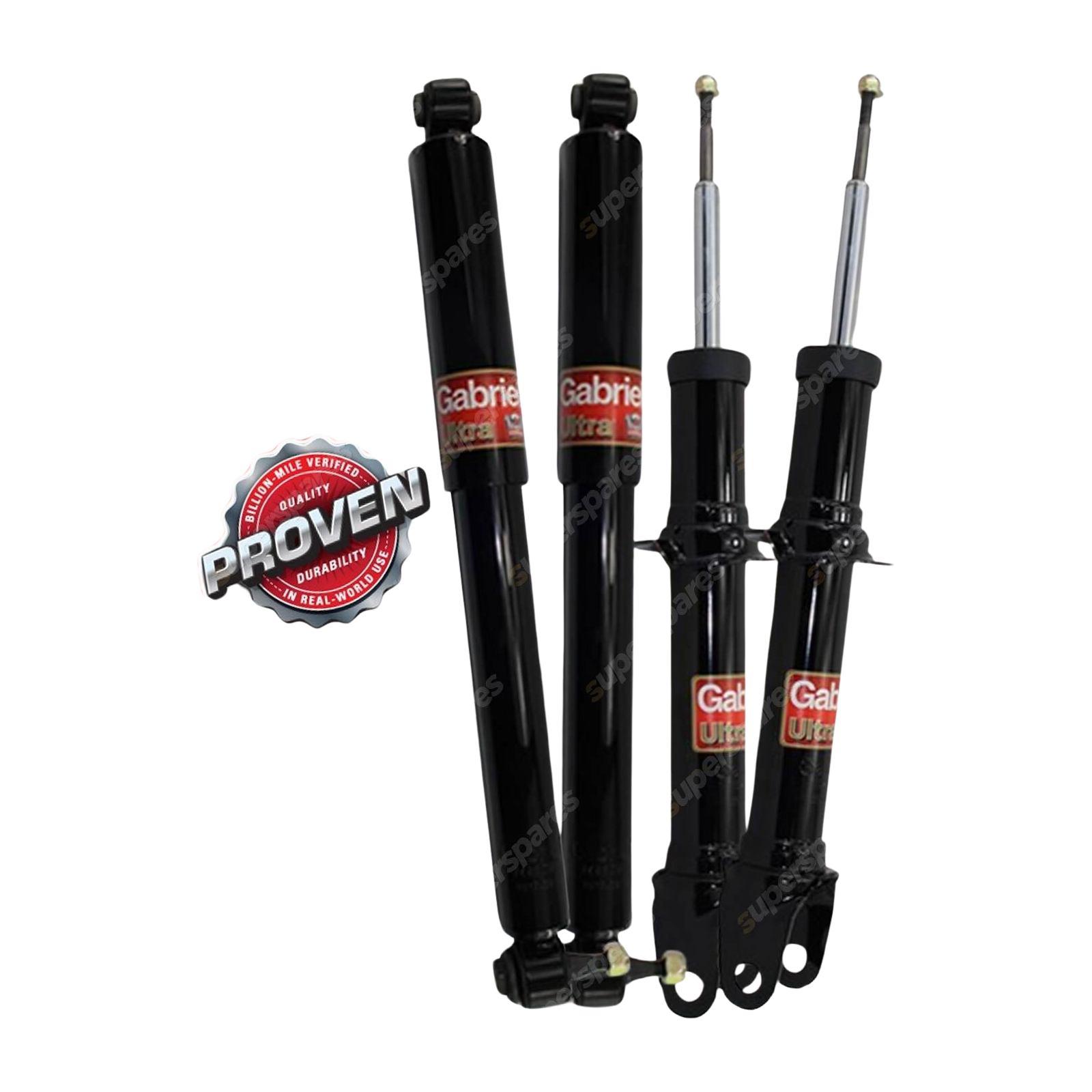 Gabriel Front + Rear Ultra Shock Absorbers for Ford Falcon BF I II