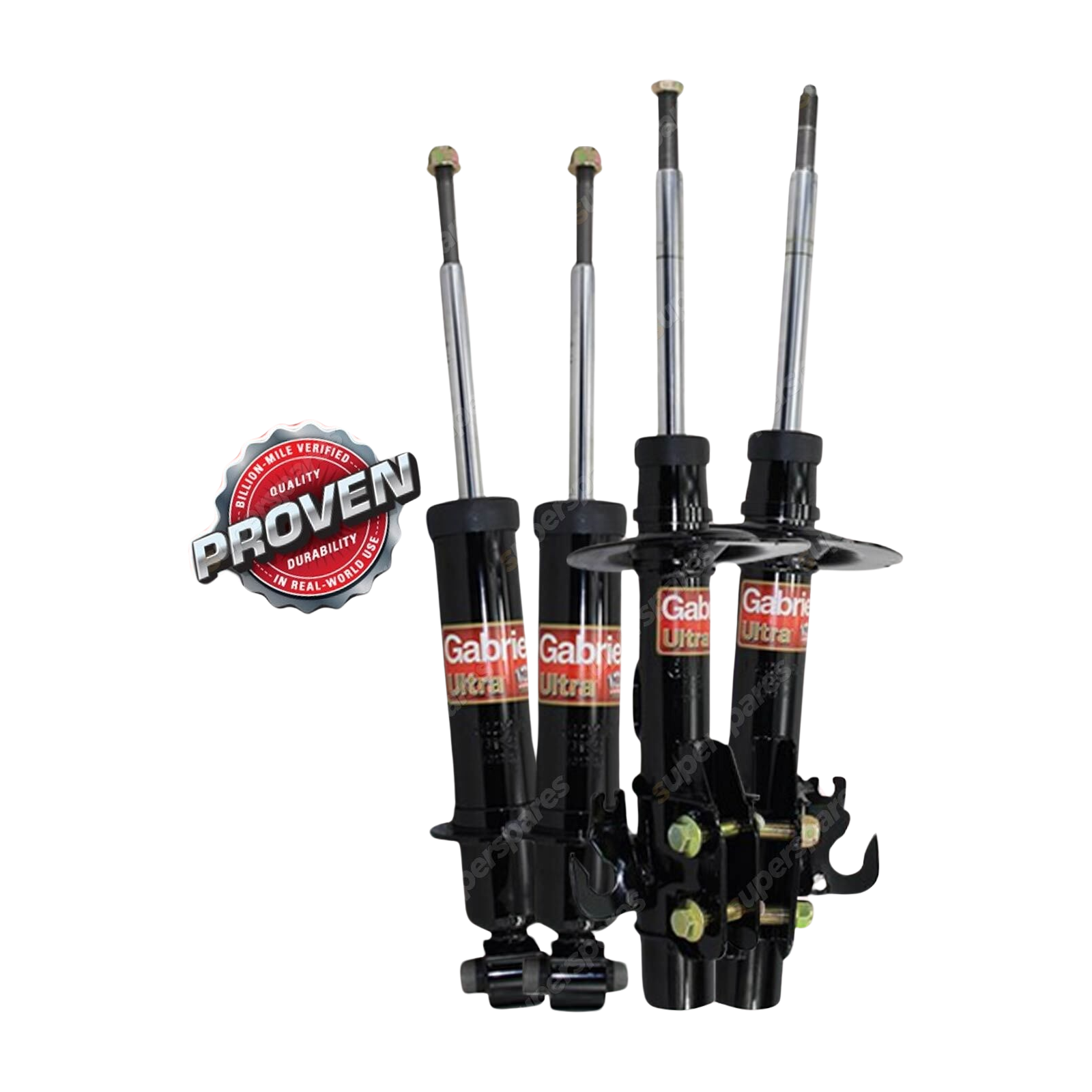 Gabriel Front + Rear Ultra Shocks for Holden GMH Commodore VE I II Sedan