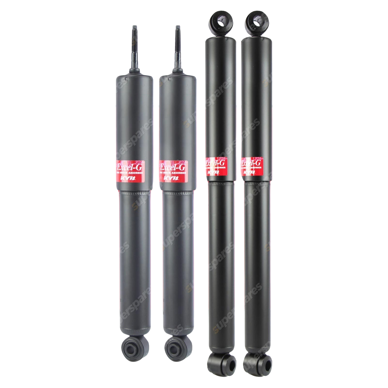 Front + Rear KYB EXCEL-G Shock Absorbers for CHRYSLER Valiant VE VF VG VH RWD